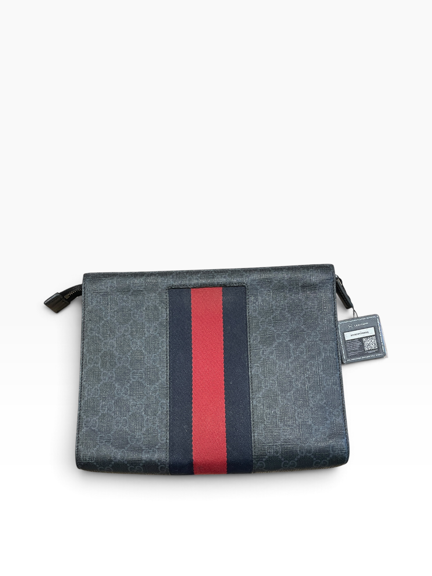 GUCCI/Clutch Bag/Monogram/Leather/BLK/7RD367J view 2