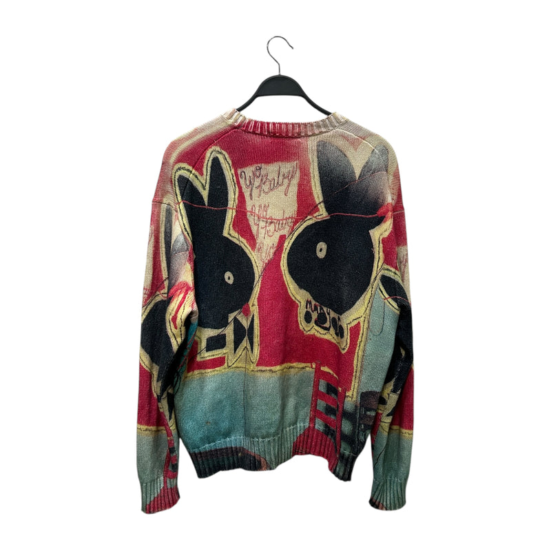 Supreme/Sweater/M/All Over Print/Cotton/MLT/YO BABY SWEATER