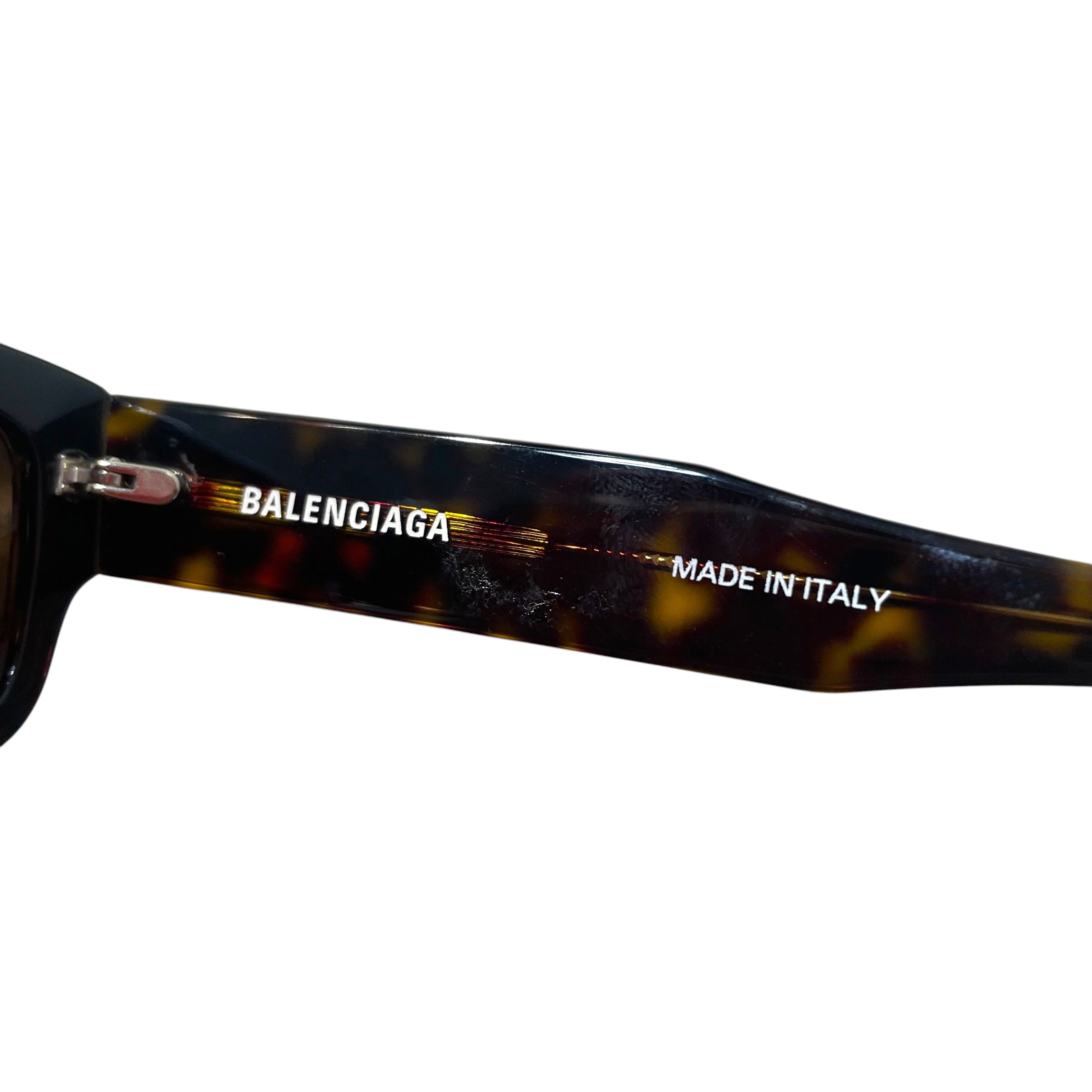 BALENCIAGA/Sunglasses/Tortoiseshell Pattern/BRW/M's/ view 5