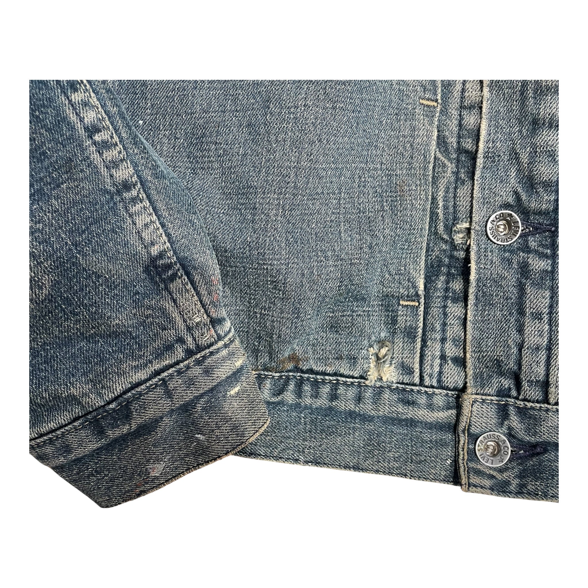 Levi's/Denim Jkt/L/Denim/NVY/vintage view 7