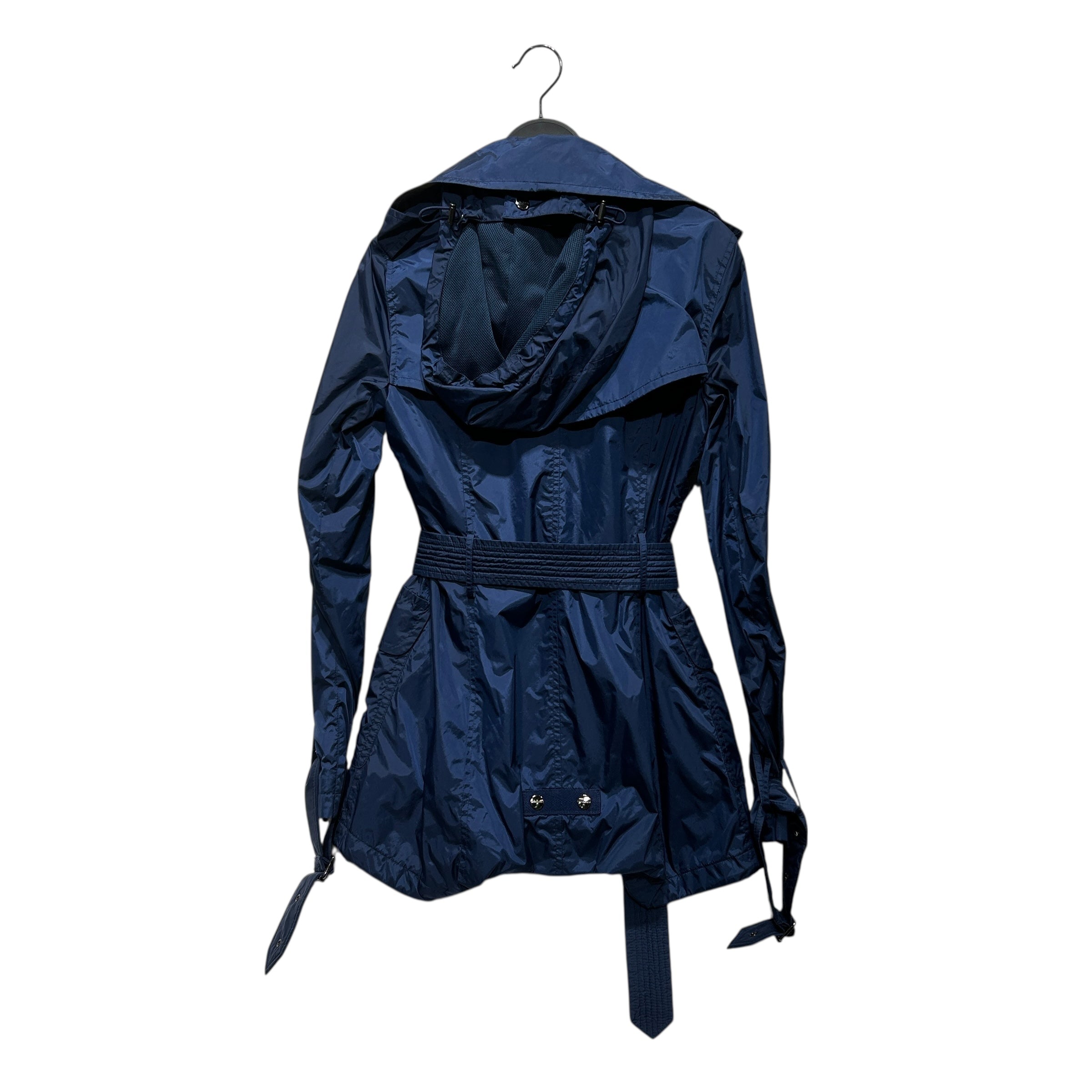 BURBERRY LONDON/Trench Coat/4/Nylon/NVY/ view 2