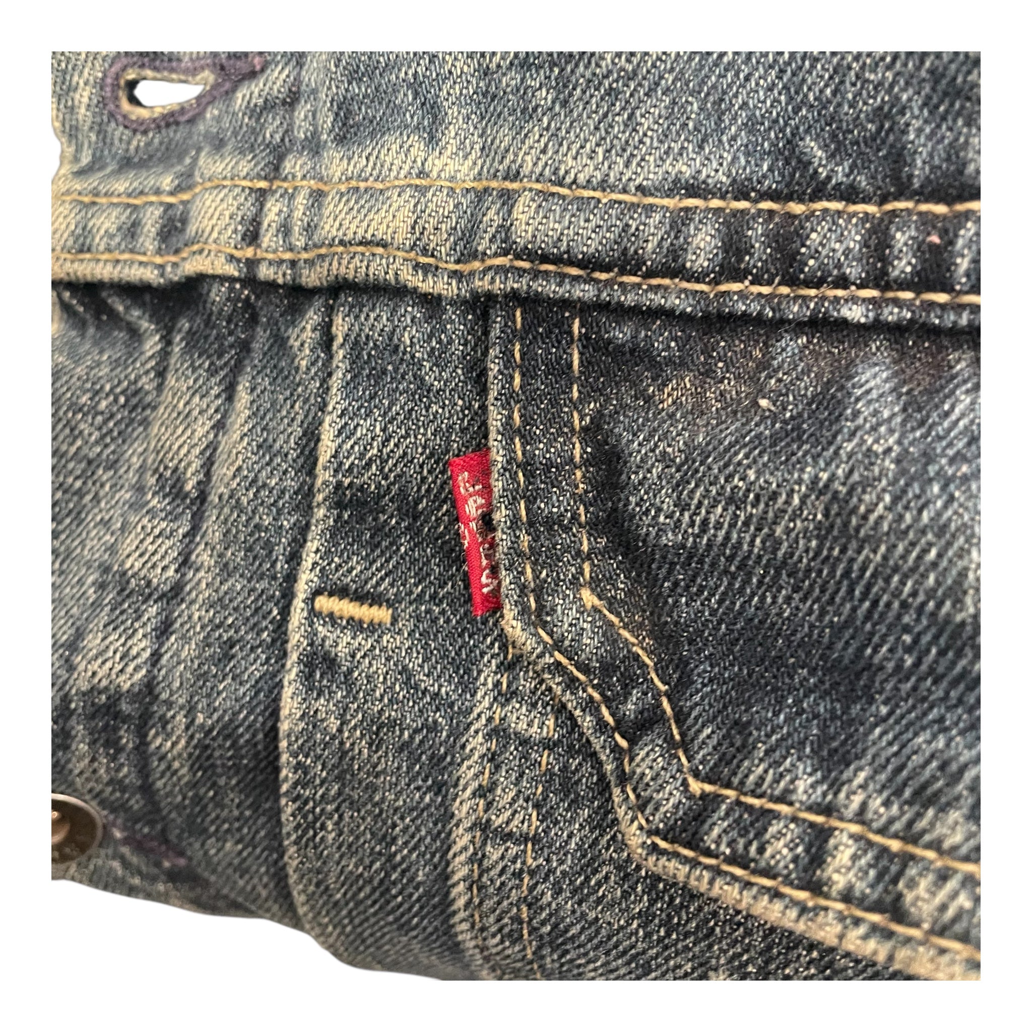 Levi's/Denim Jkt/L/Denim/NVY/vintage view 6