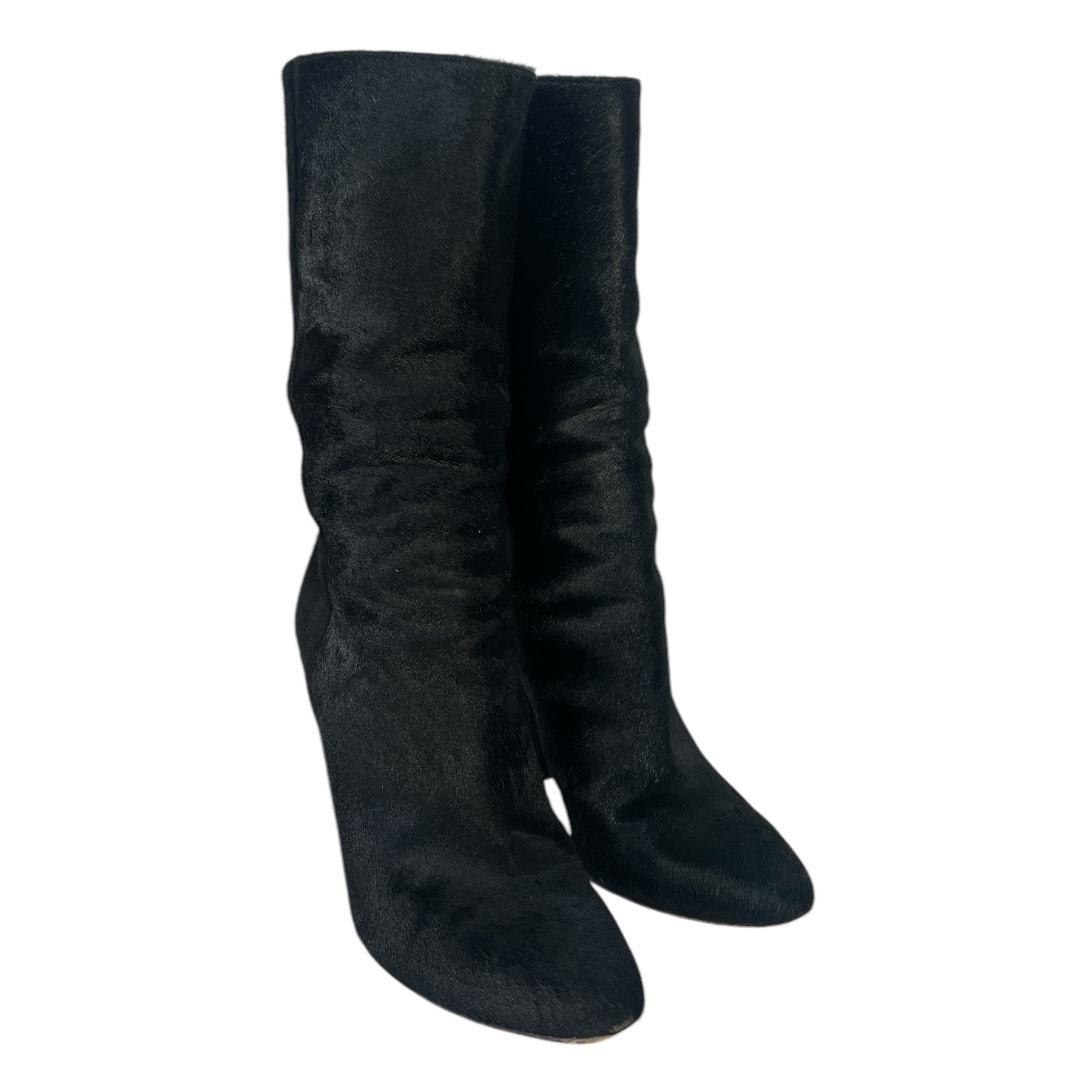 TAMARA MELLON/Boots/EU 38.5/Fur/BLK/ view 1