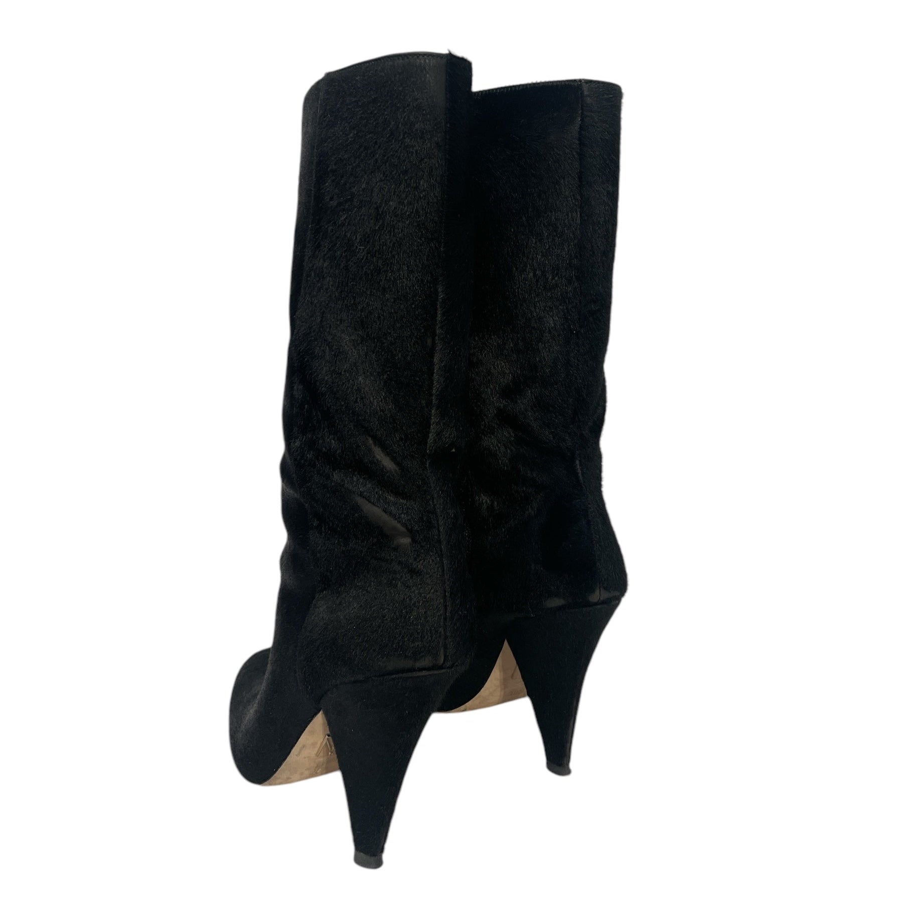 TAMARA MELLON/Boots/EU 38.5/Fur/BLK/ view 2