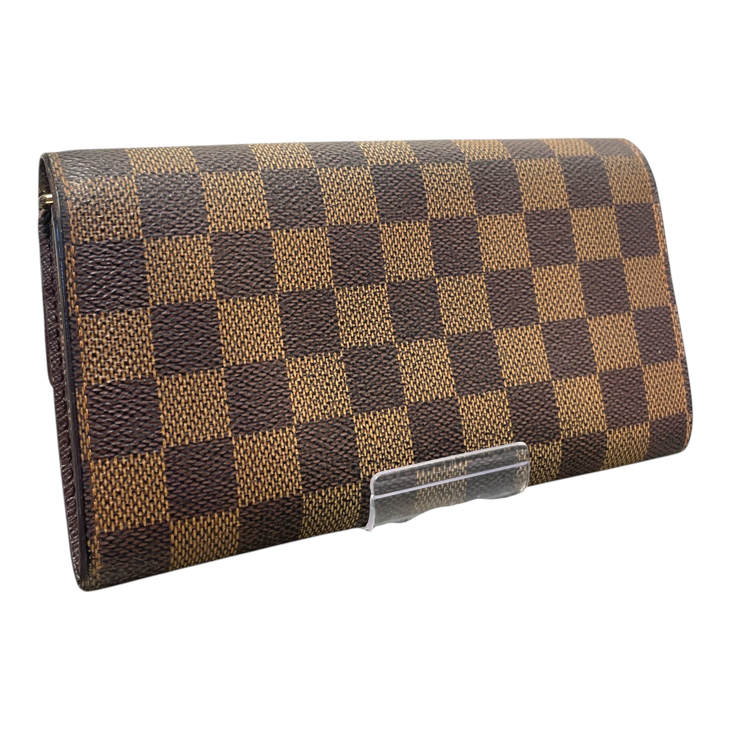 LOUIS VUITTON/Wallet/Monogram/Leather/BRW/L's/Damier Sarah WAllet view 2