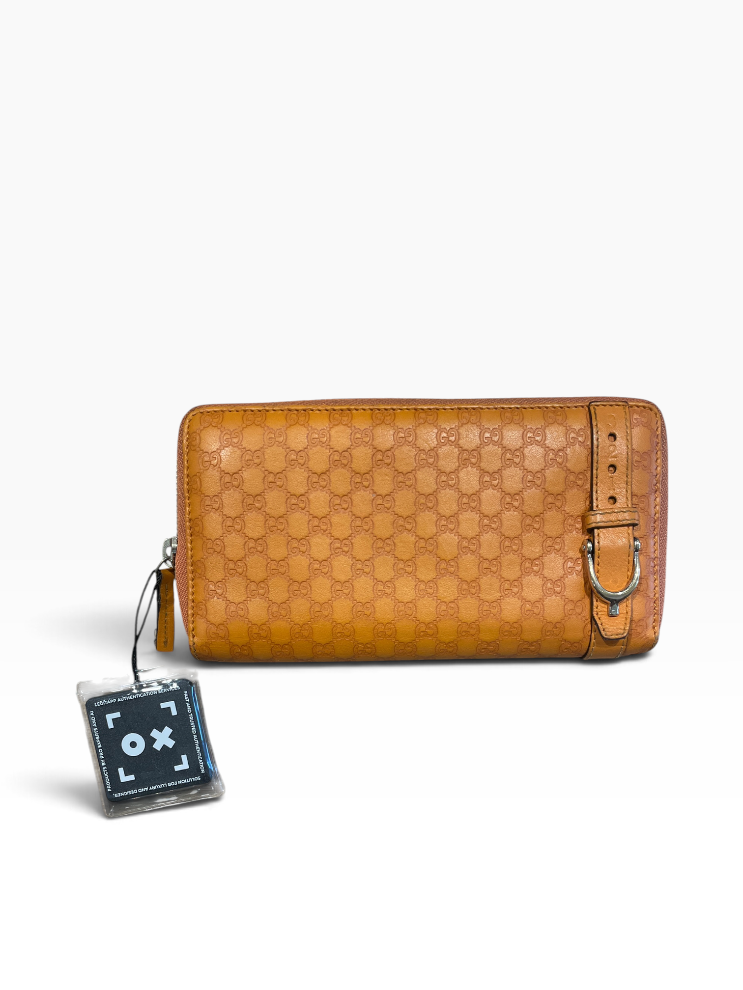 GUCCI/Long Wallet/Monogram/Leather/ORN/L's/HX747G6 view 1