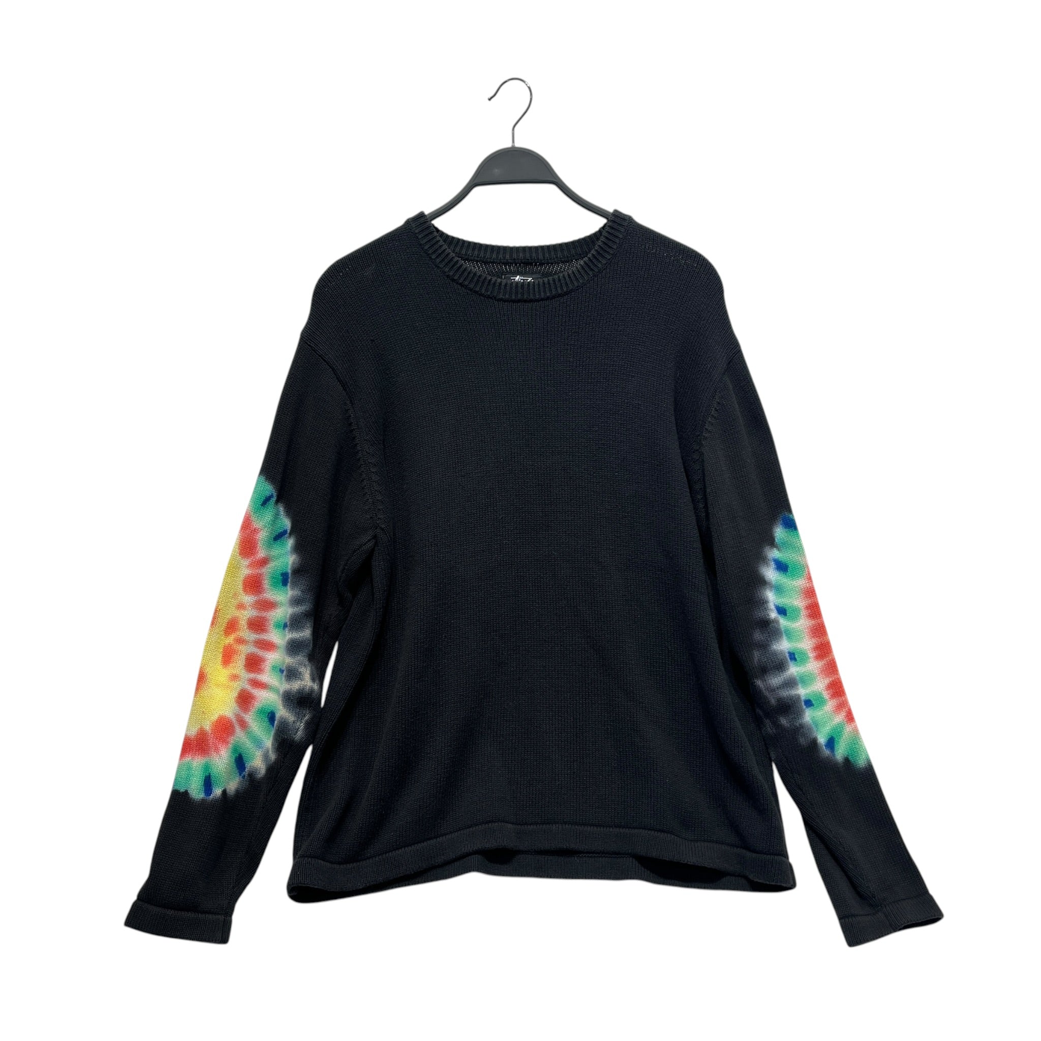 STUSSY/Sweater/L/Cotton/BLK/X NO VACANCY INN view 1
