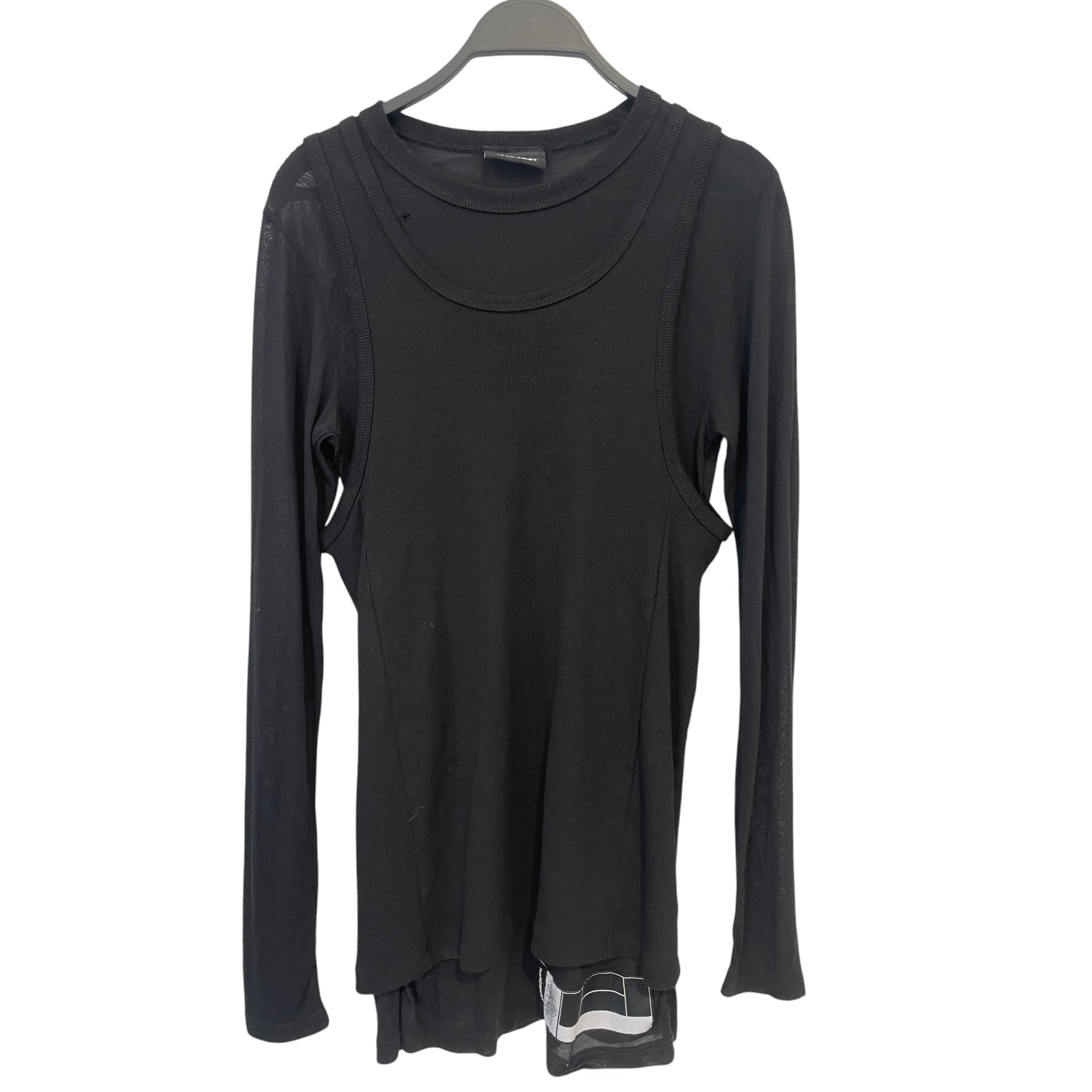 Narcissist/LS T-Shirt/L/Cotton/BLK/ view 1