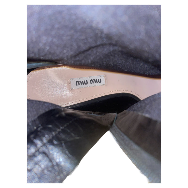 MIU MIU/Shoes/EU 40/BLK/