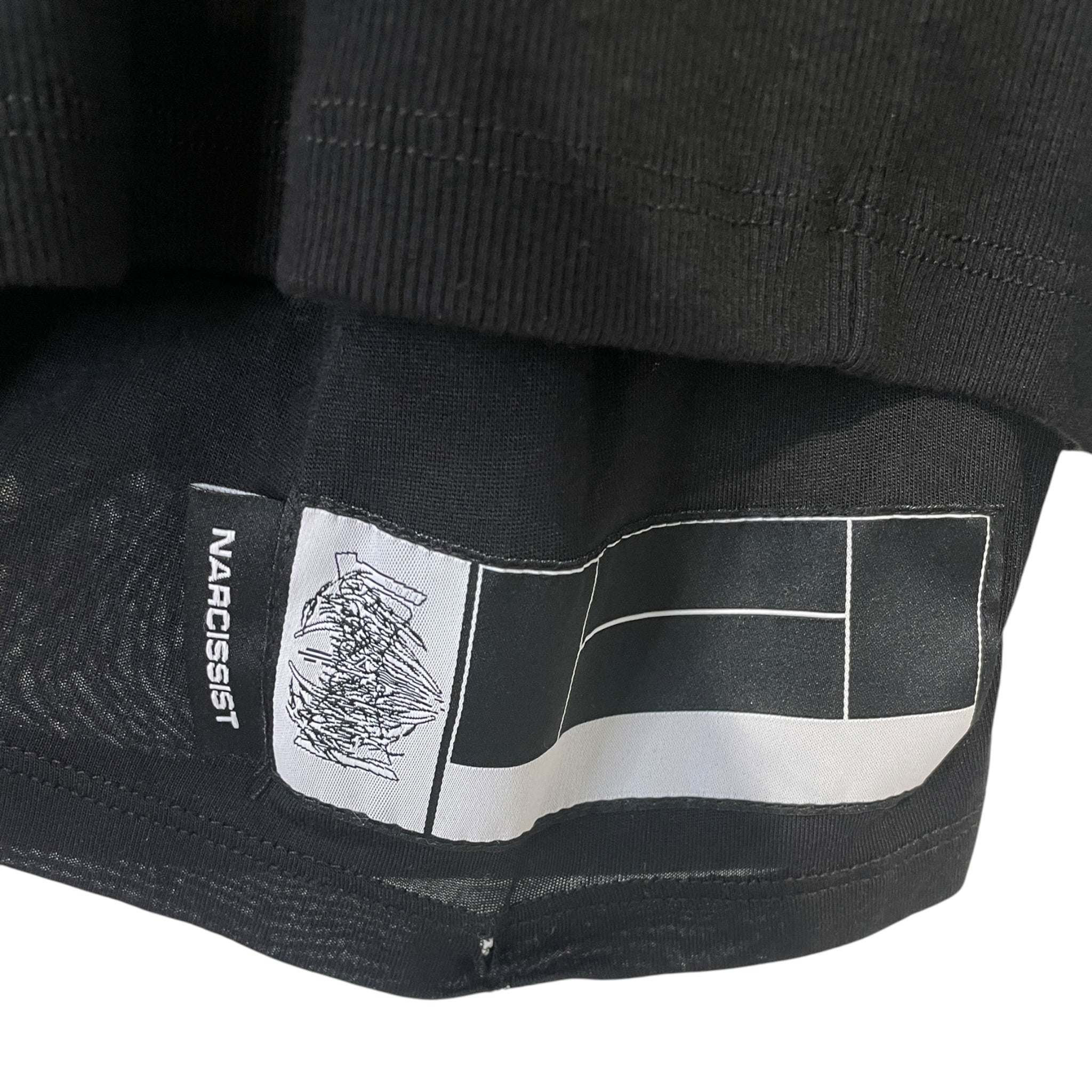 Narcissist/LS T-Shirt/L/Cotton/BLK/ view 3
