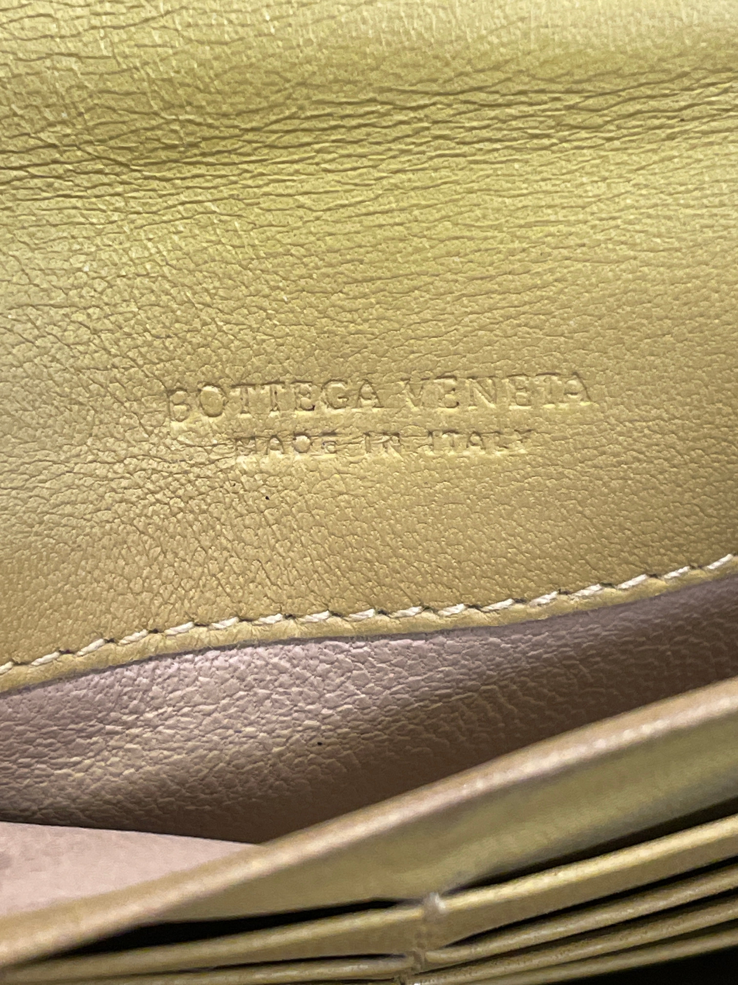 BOTTEGA VENETA/Long Wallet/Leather/GRN/L's/9J2Q8X8 view 3