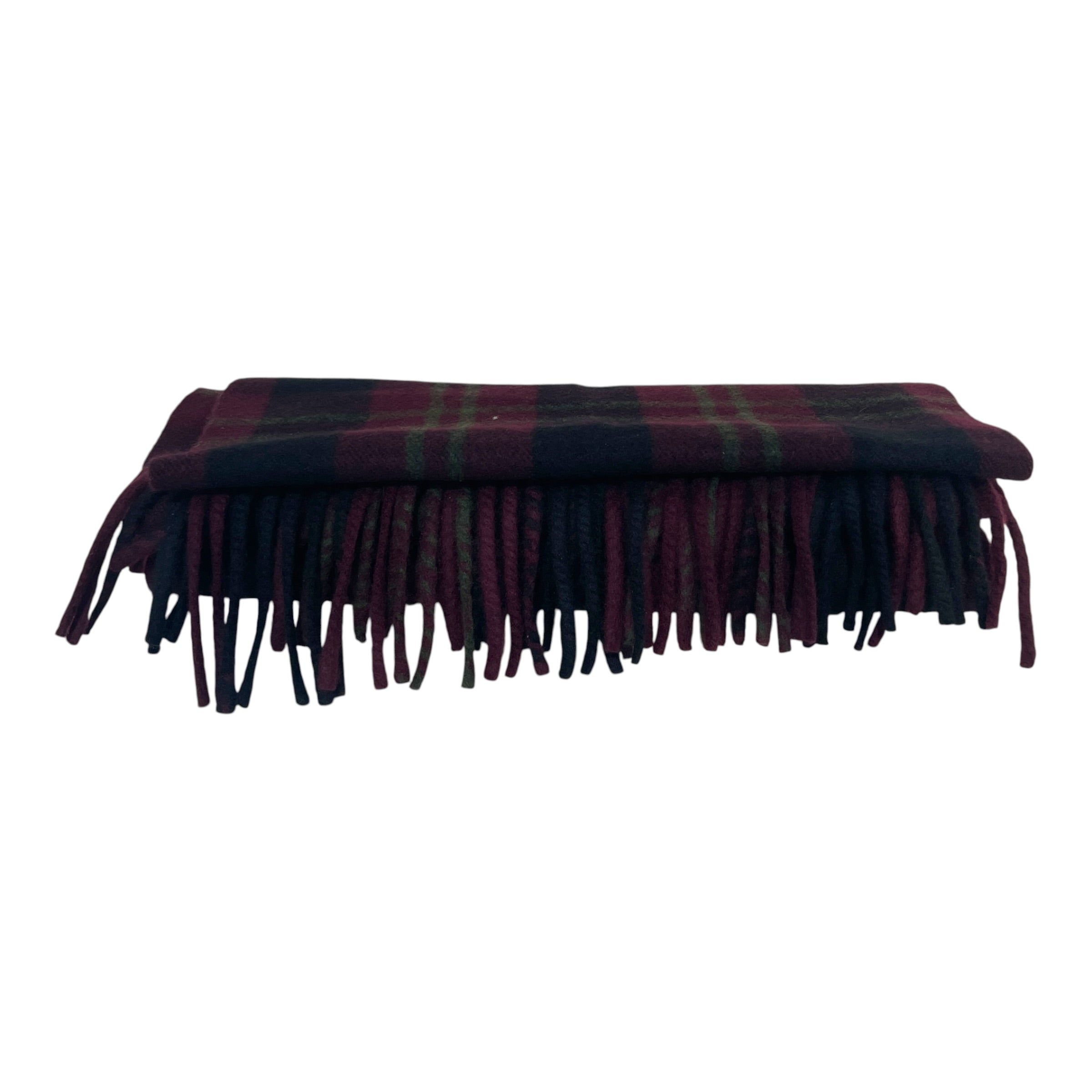 UNDERCOVER/Scarf/Plaid/Wool/RED/ view 2