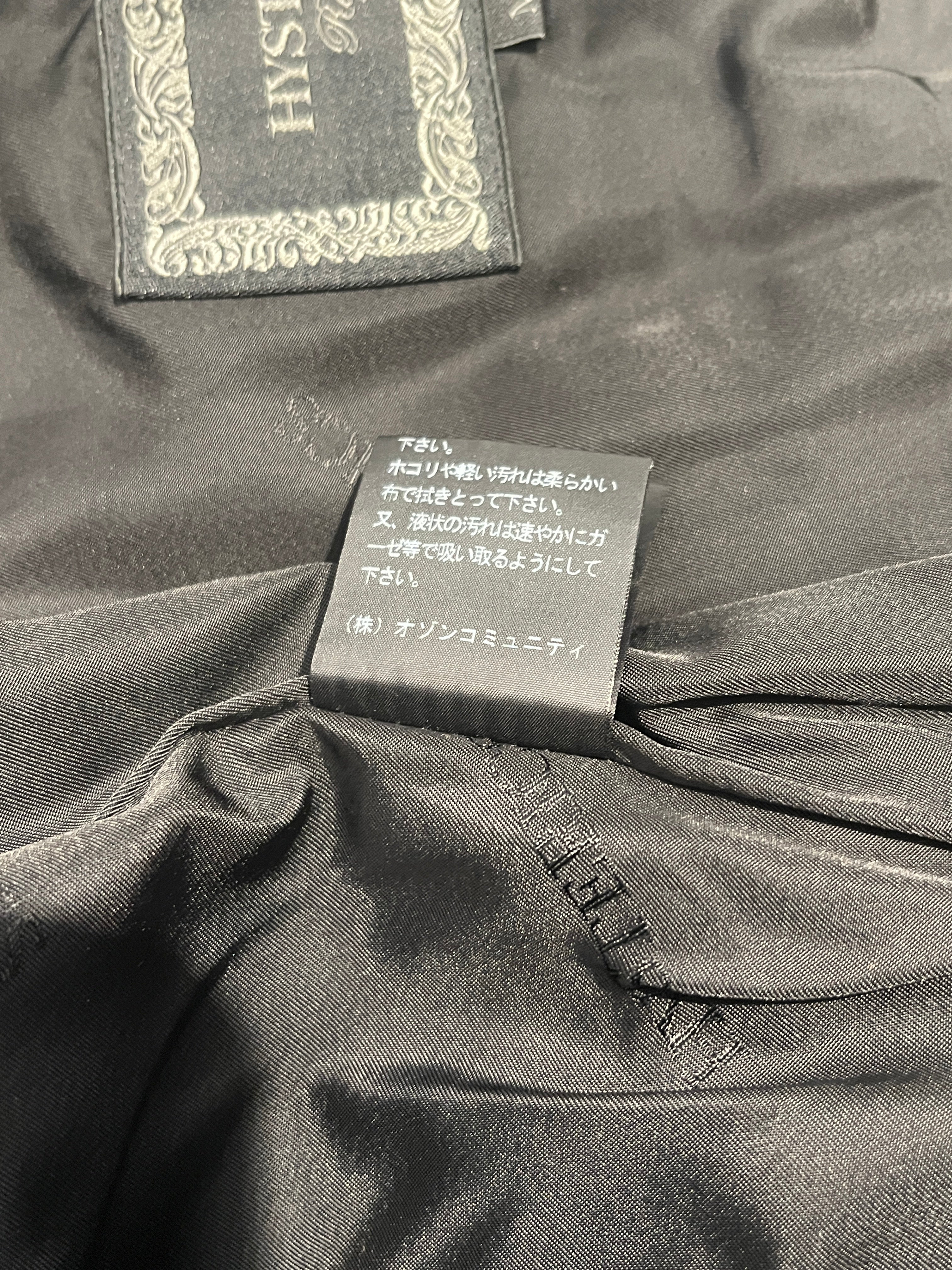 Hysterics/Riders Jkt (S)/M/Animal Pattern/Leather/BLK/SNAKESKIN view 6