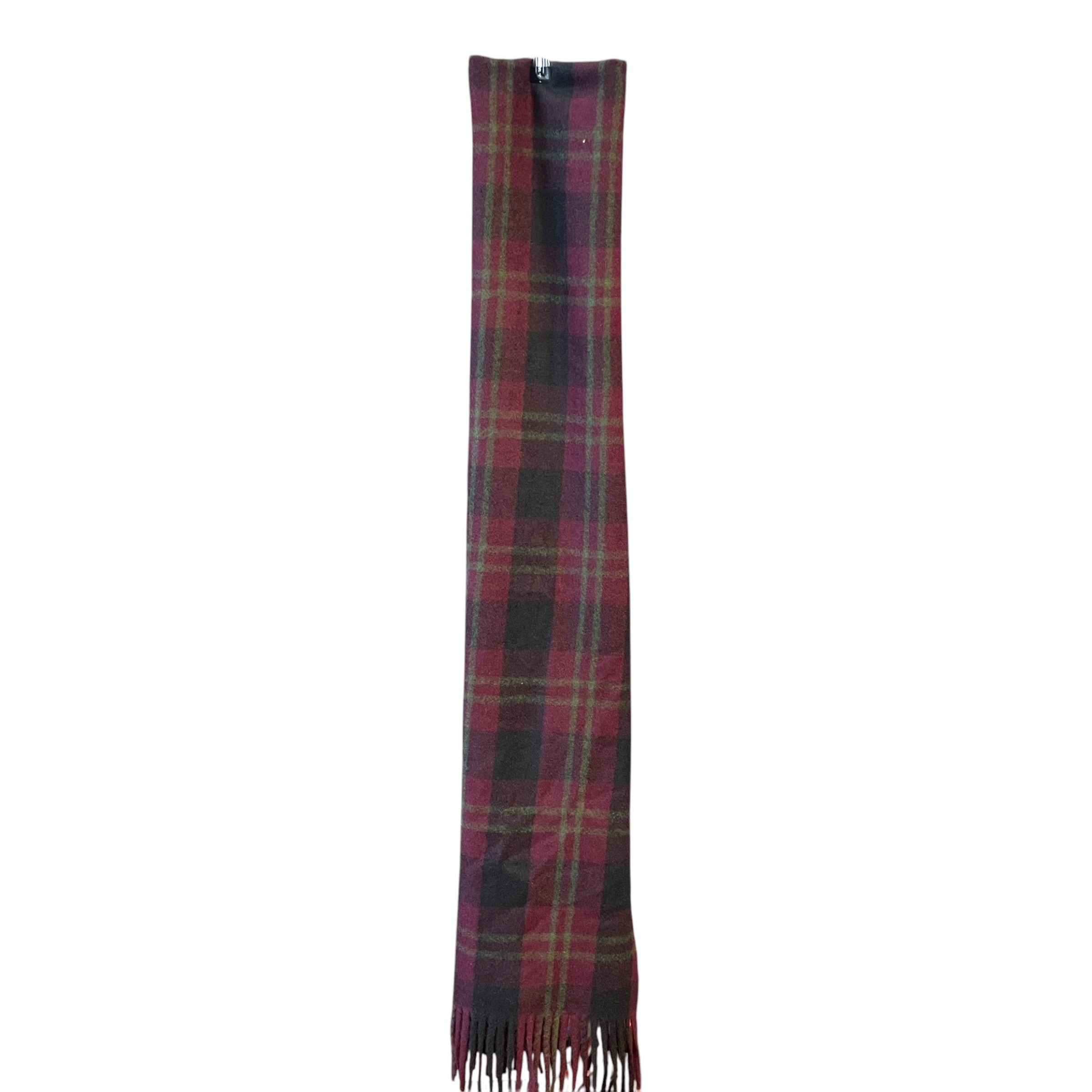 UNDERCOVER/Scarf/Plaid/Wool/RED/ view 1