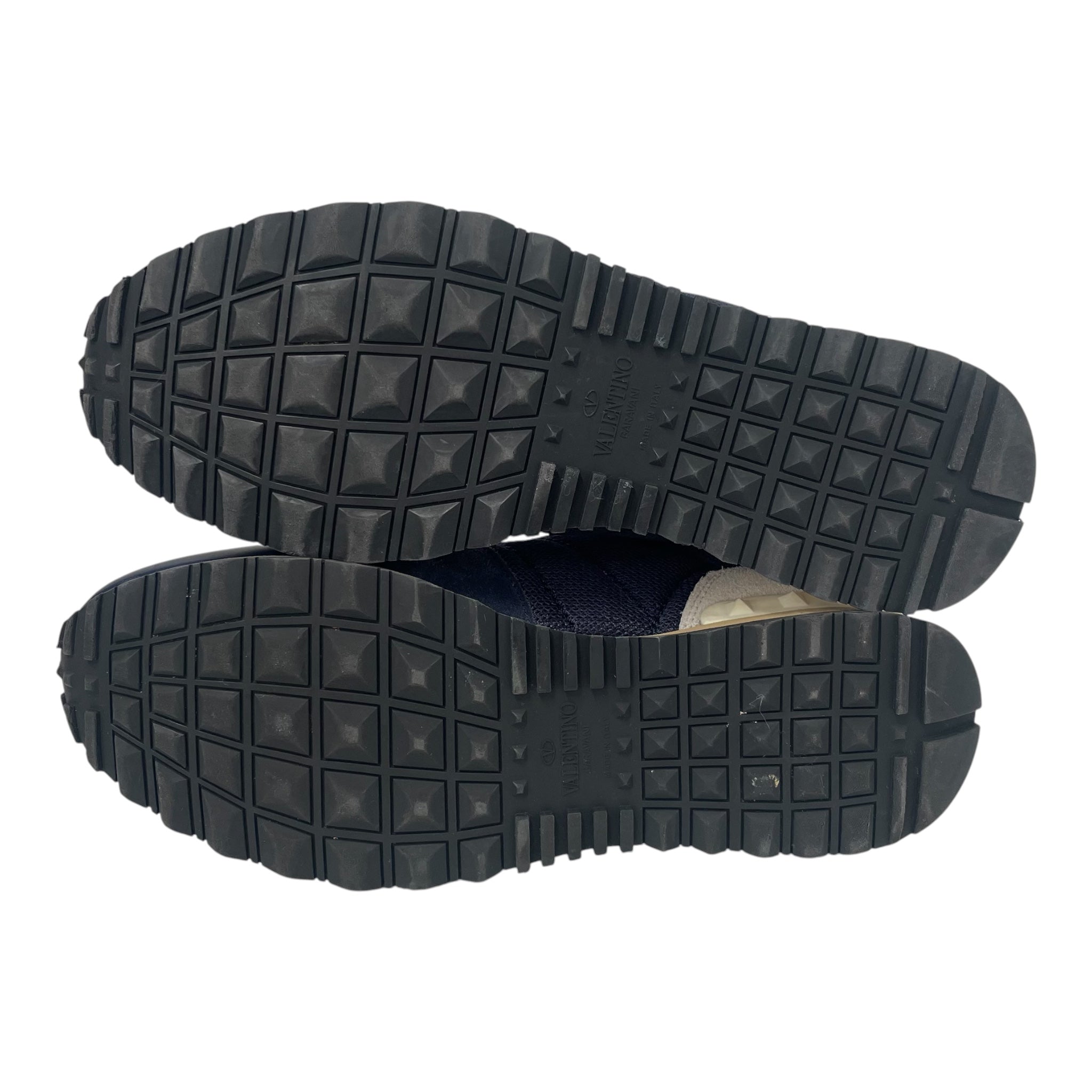 VALENTINO/Low-Sneakers/EU 41/Nylon/BLU/ view 4