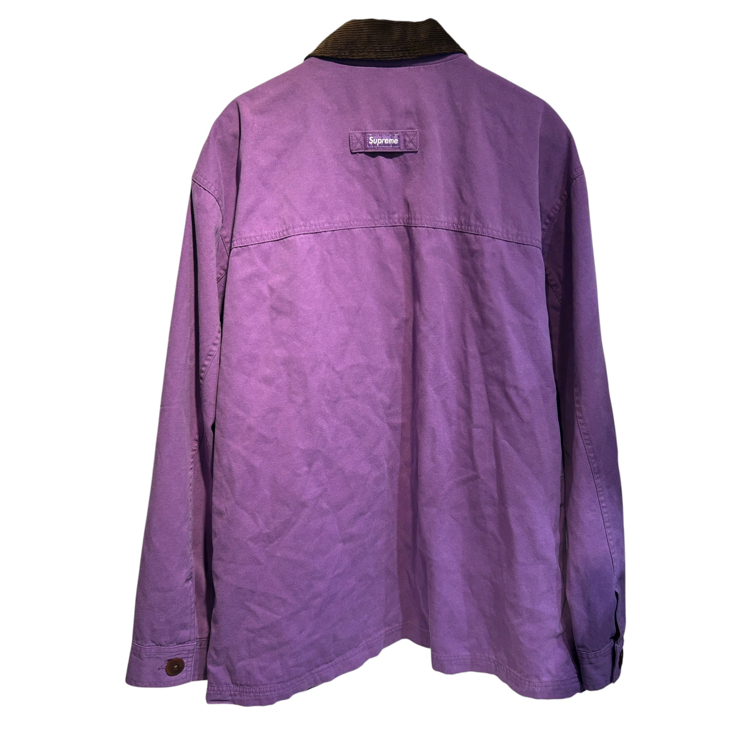 Supreme/Coat/L/Cotton/PPL/brwn corduroy collar view 2