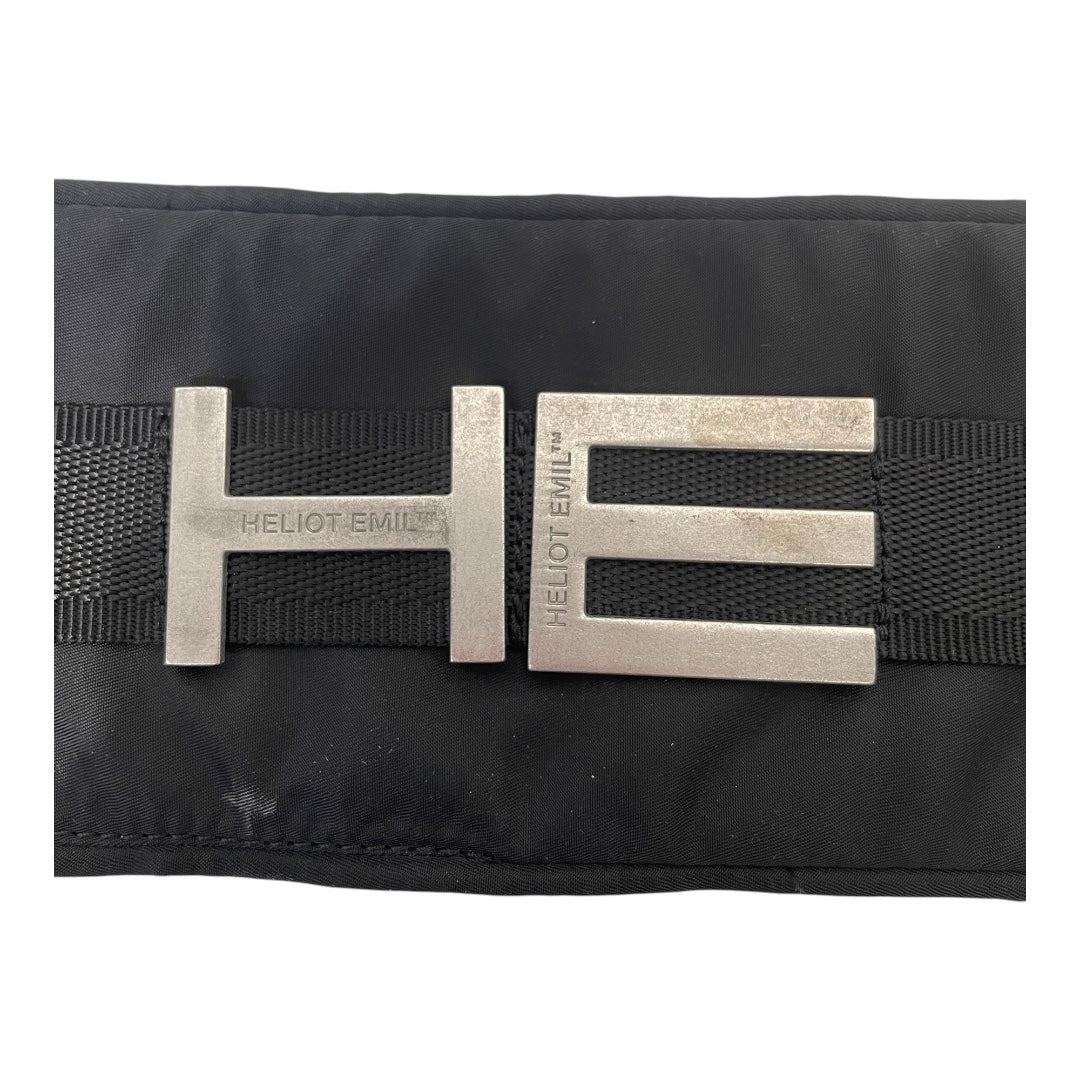 HELIOT EMIL/Pouch/Cotton/BLK/ view 4