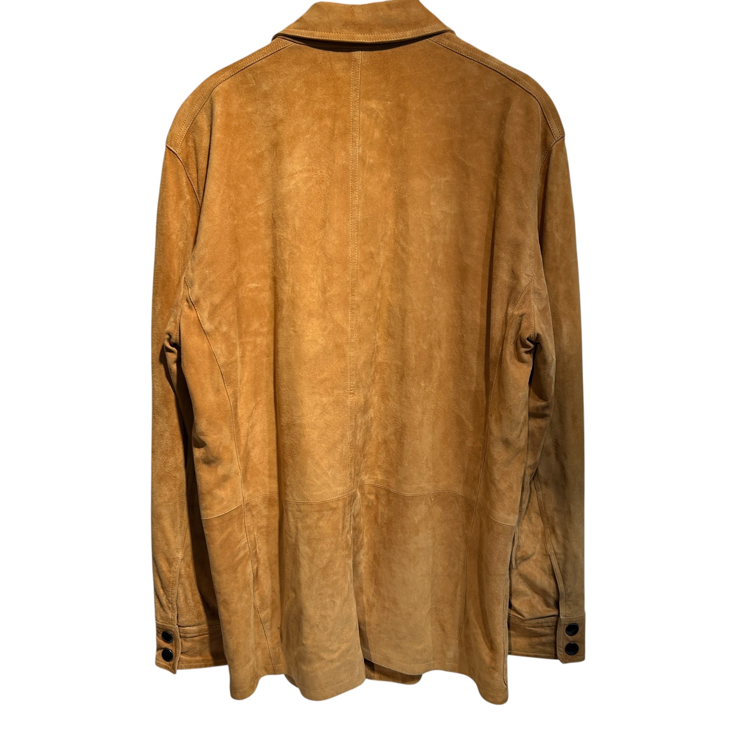 POLO RALPH LAUREN/Jacket/M/Leather/CML/made in italy chore coat view 2