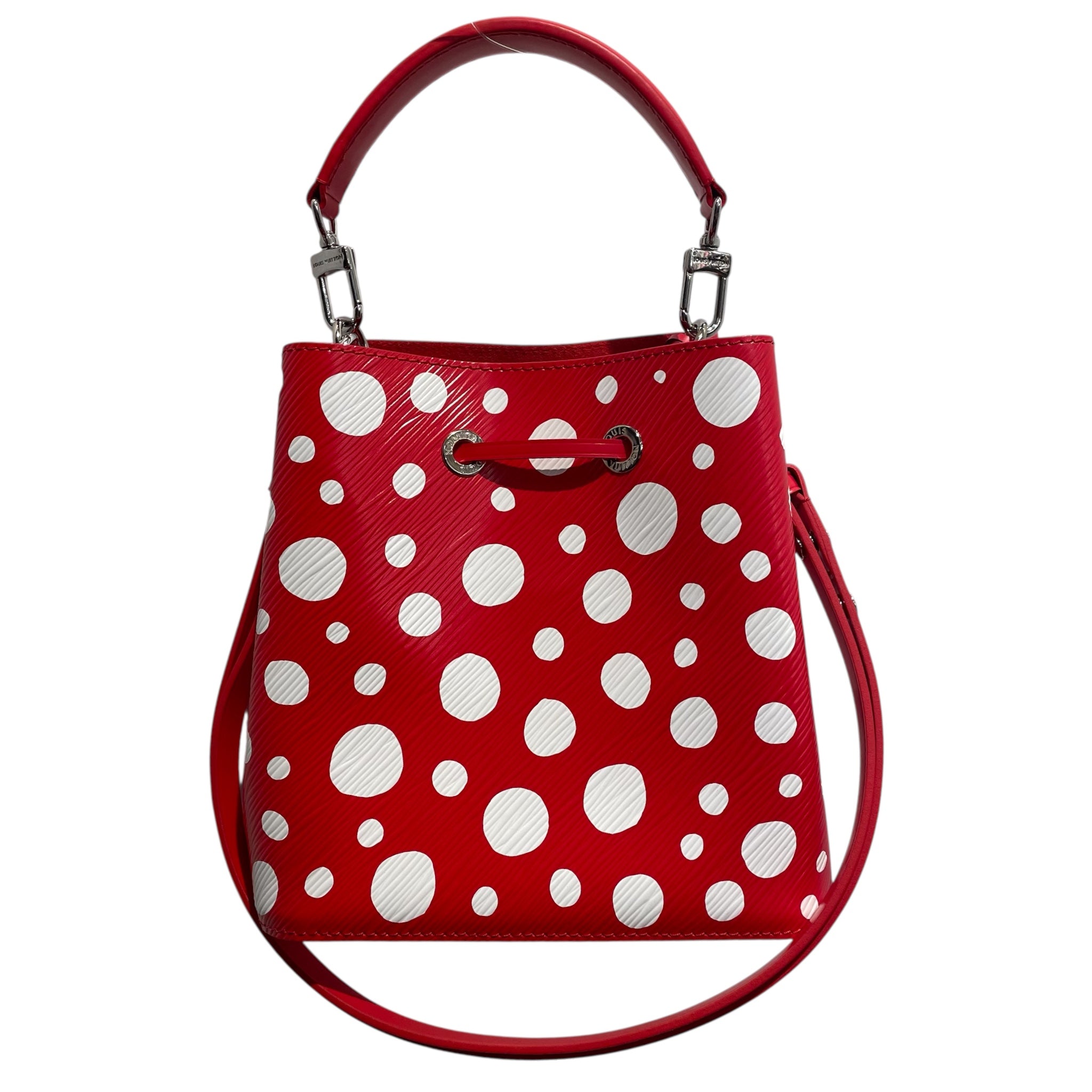 LOUIS VUITTON/Bag/Polka dot/Leather/RED/YAYOI KUSAMA EPI NEONOE view 2