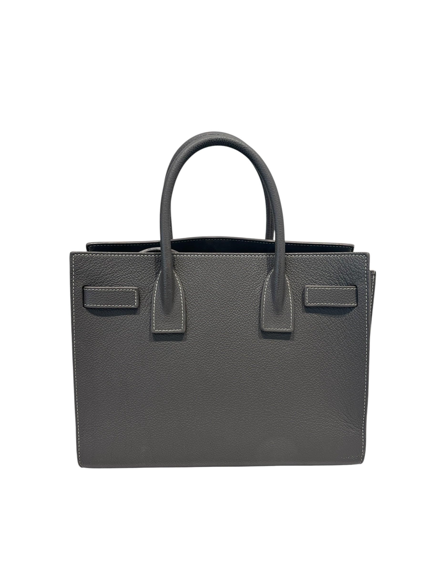 SAINT LAURENT/Hand Bag/Leather/GRY/SACDEJOUR view 2