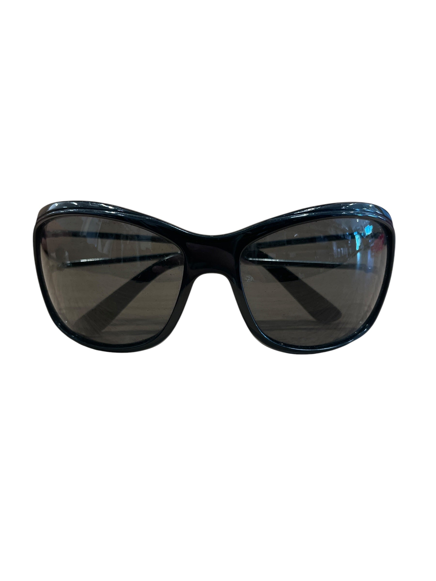 MARC BY MARC JACOBS/Sunglasses/Celluloid/BLK/L's/BLACK SILVER FOLD MJ023 view 1