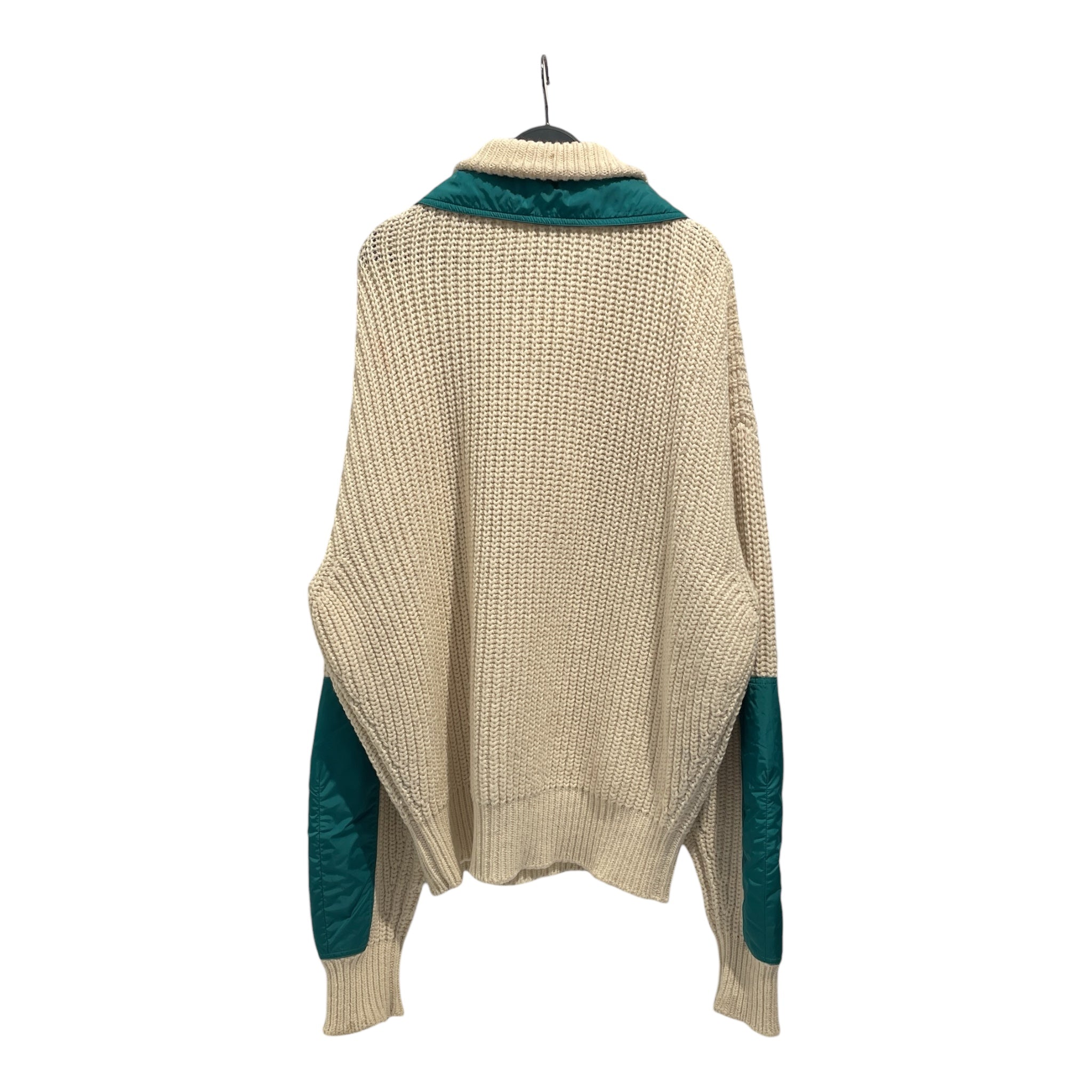ISABEL MARANT/Sweater/L/Wool/CRM/darrius shell trimmed jacket view 2