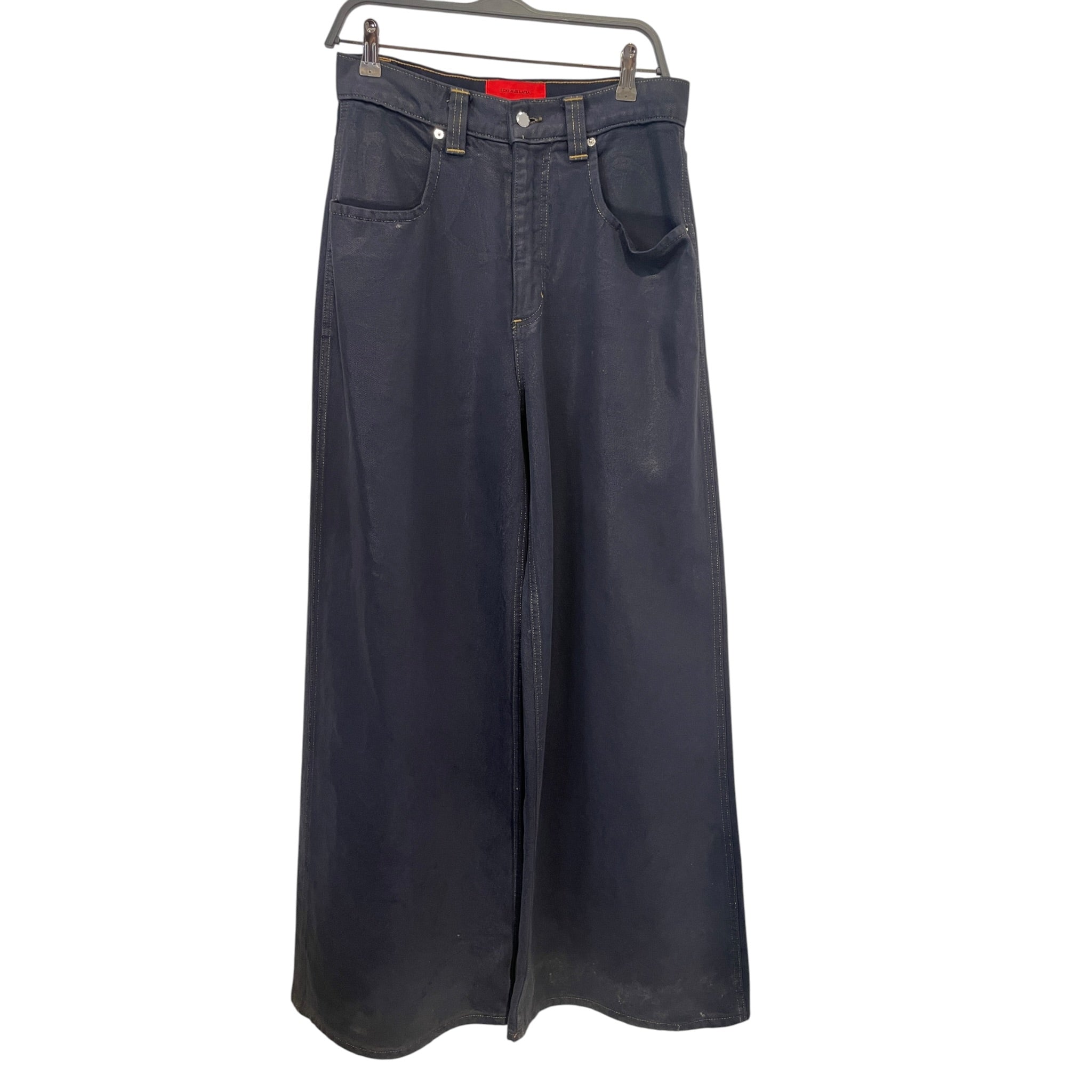 ECKHAUS LATTA/Wide Leg Pants/25/Denim/IDG/ view 1