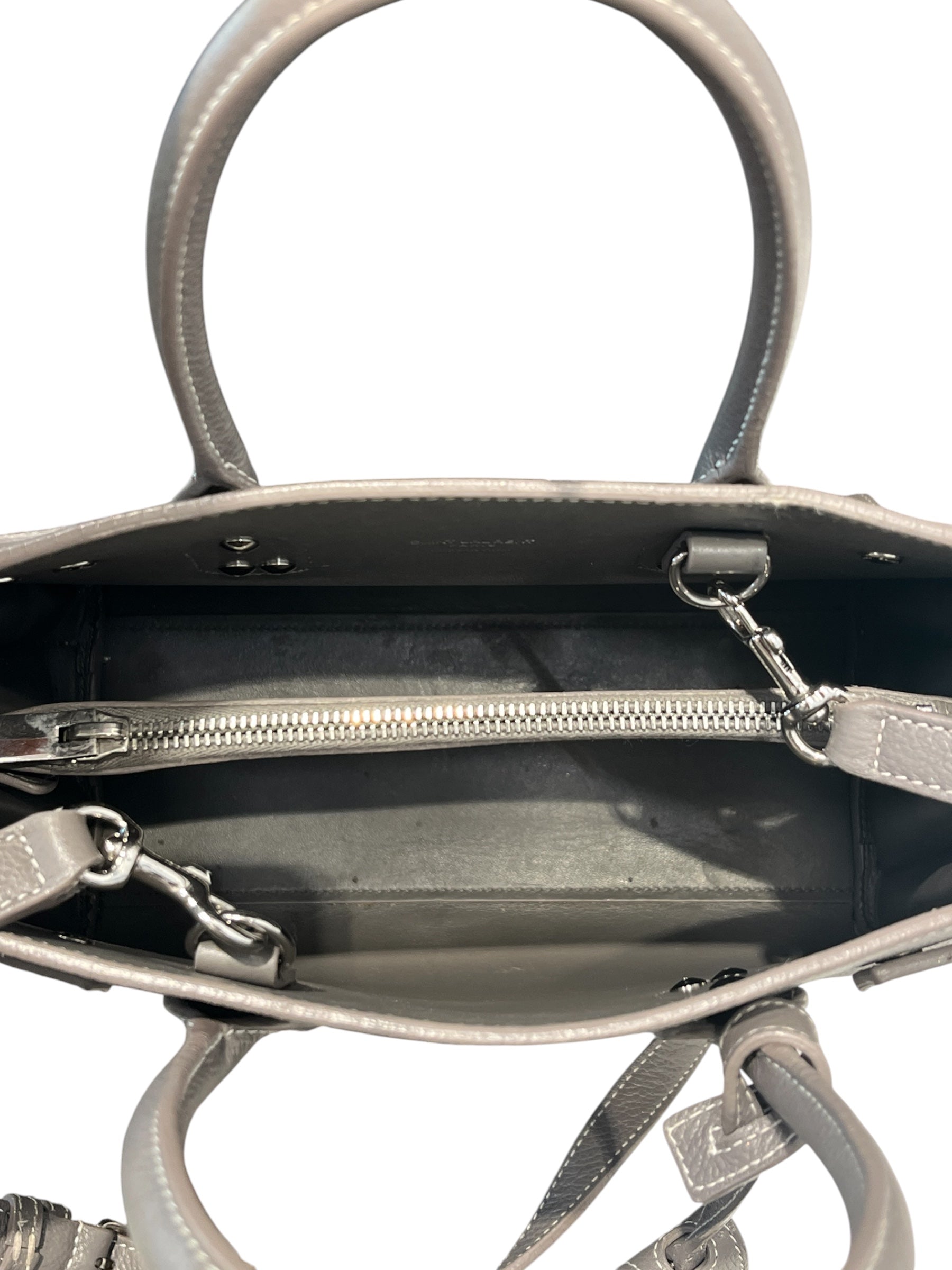 SAINT LAURENT/Hand Bag/Leather/GRY/SACDEJOUR view 5
