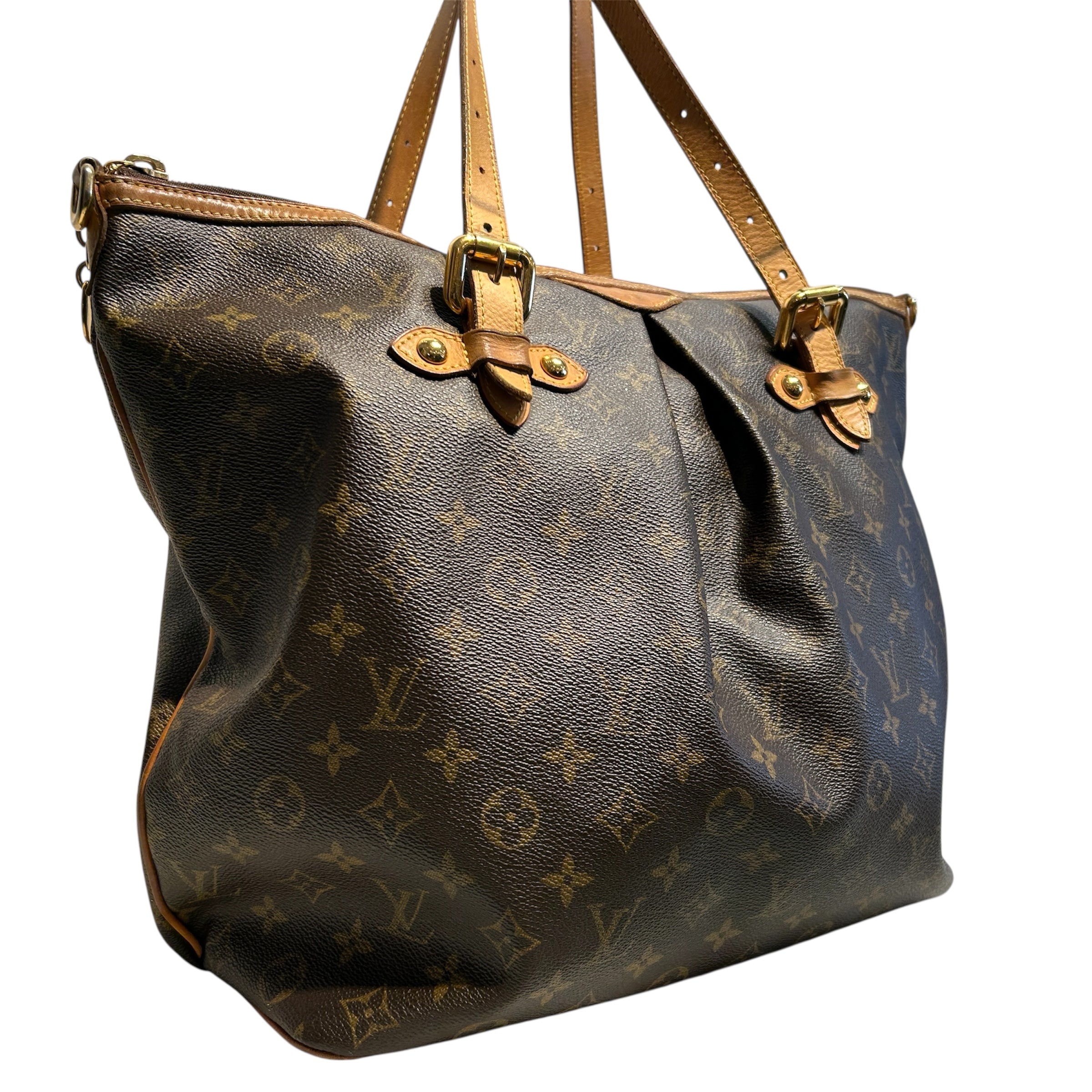 LOUIS VUITTON/Tote Bag/Monogram/Leather/BRW/Monogram Palermo GM view 6
