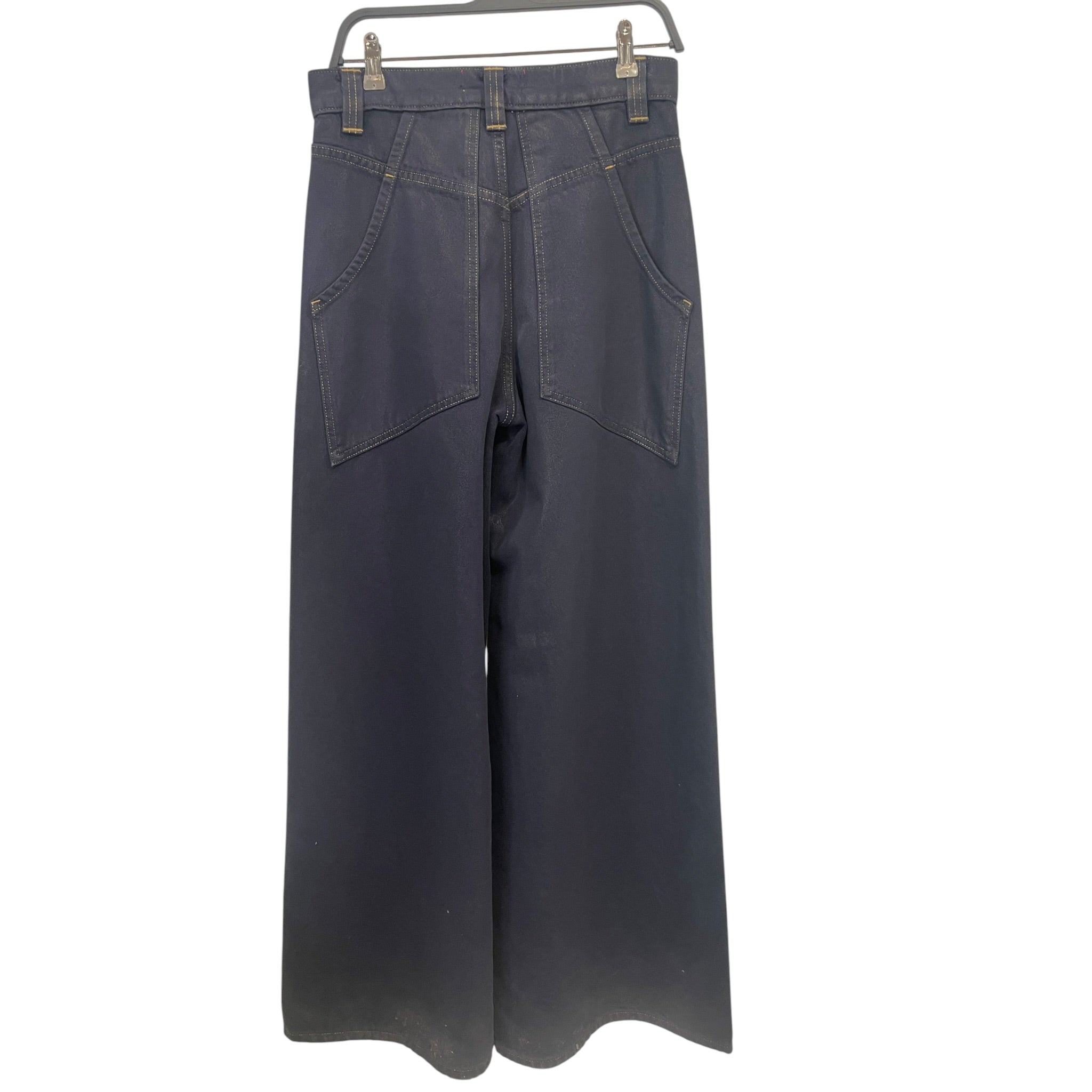 ECKHAUS LATTA/Wide Leg Pants/25/Denim/IDG/ view 2