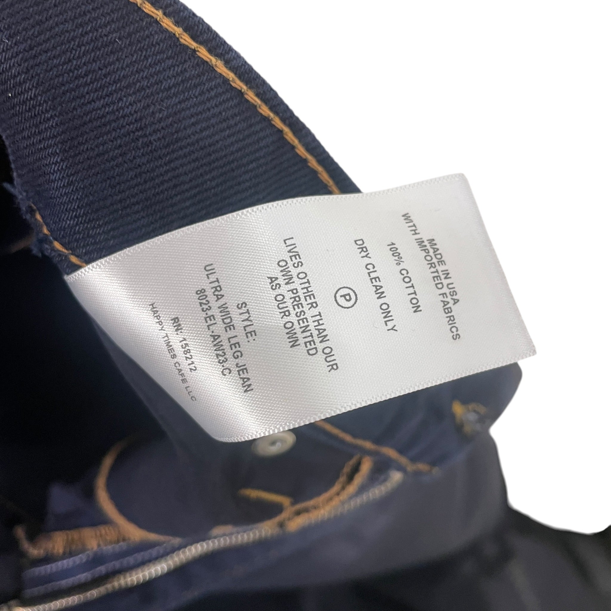 ECKHAUS LATTA/Wide Leg Pants/25/Denim/IDG/ view 4