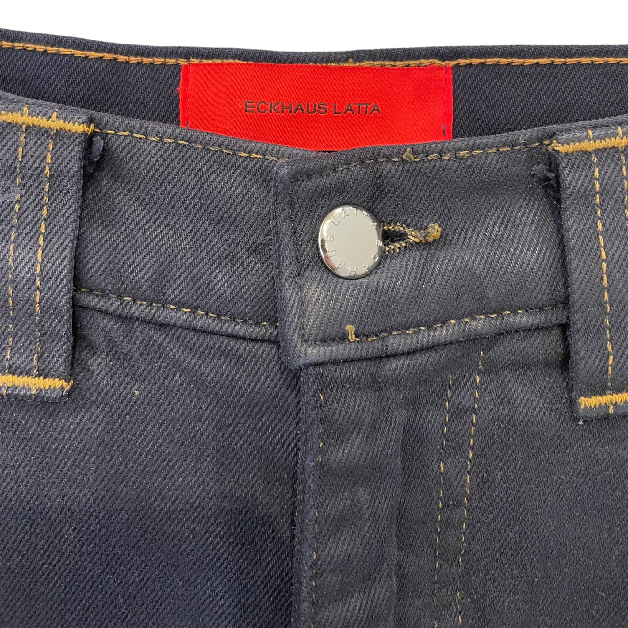 ECKHAUS LATTA/Wide Leg Pants/25/Denim/IDG/ view 3
