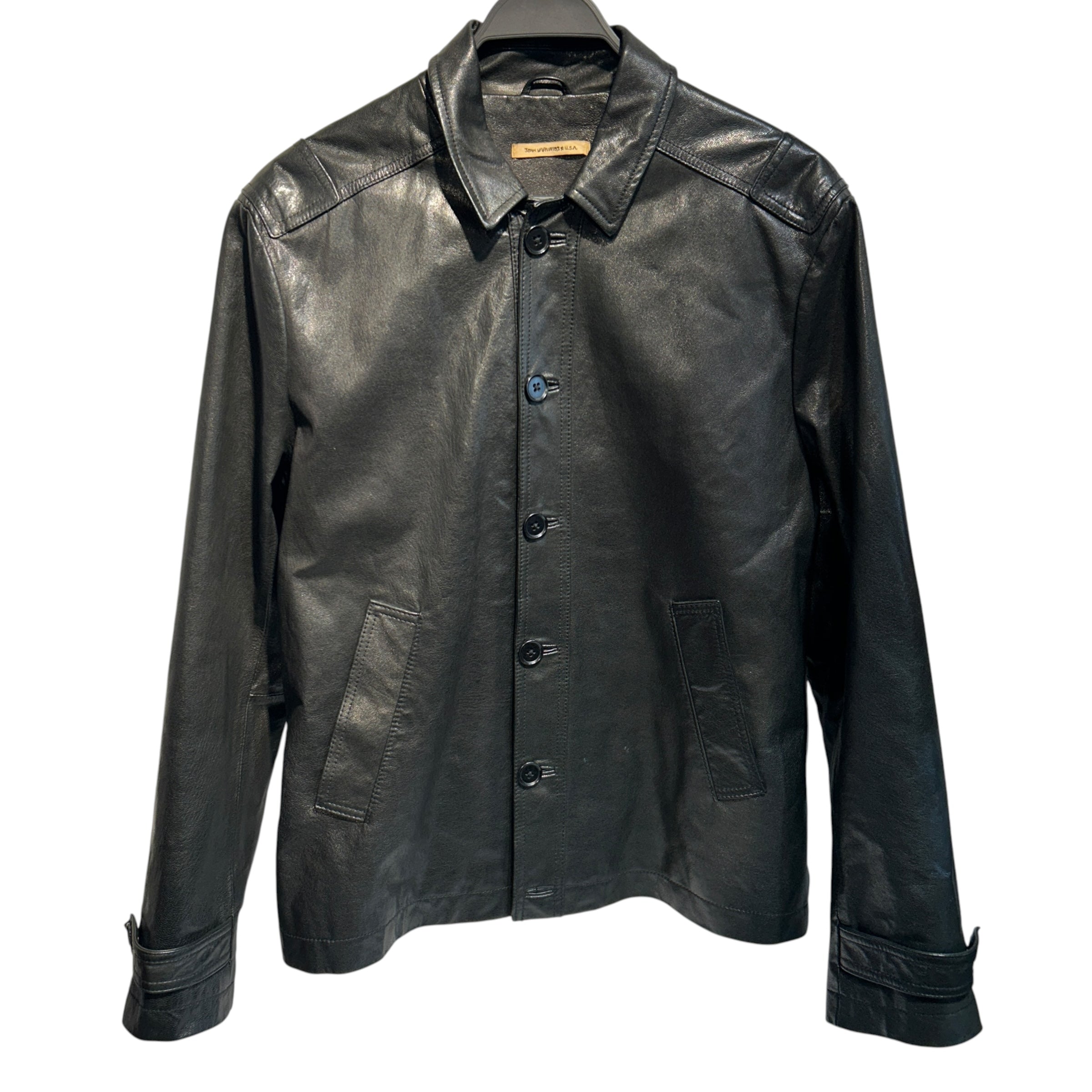 john varvatos/Leather Jkt/42/Leather/BLK/Goat Skin Motorcycle Jacket view 1