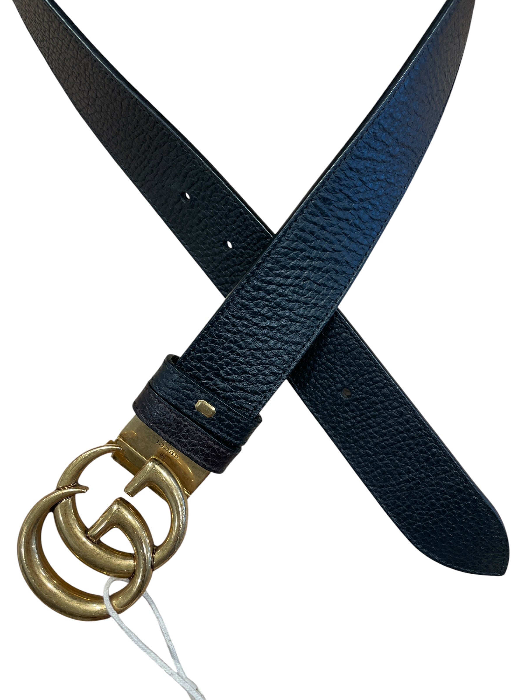 GUCCI/Belt/Leather/BLK/M's/3M3G448 view 1