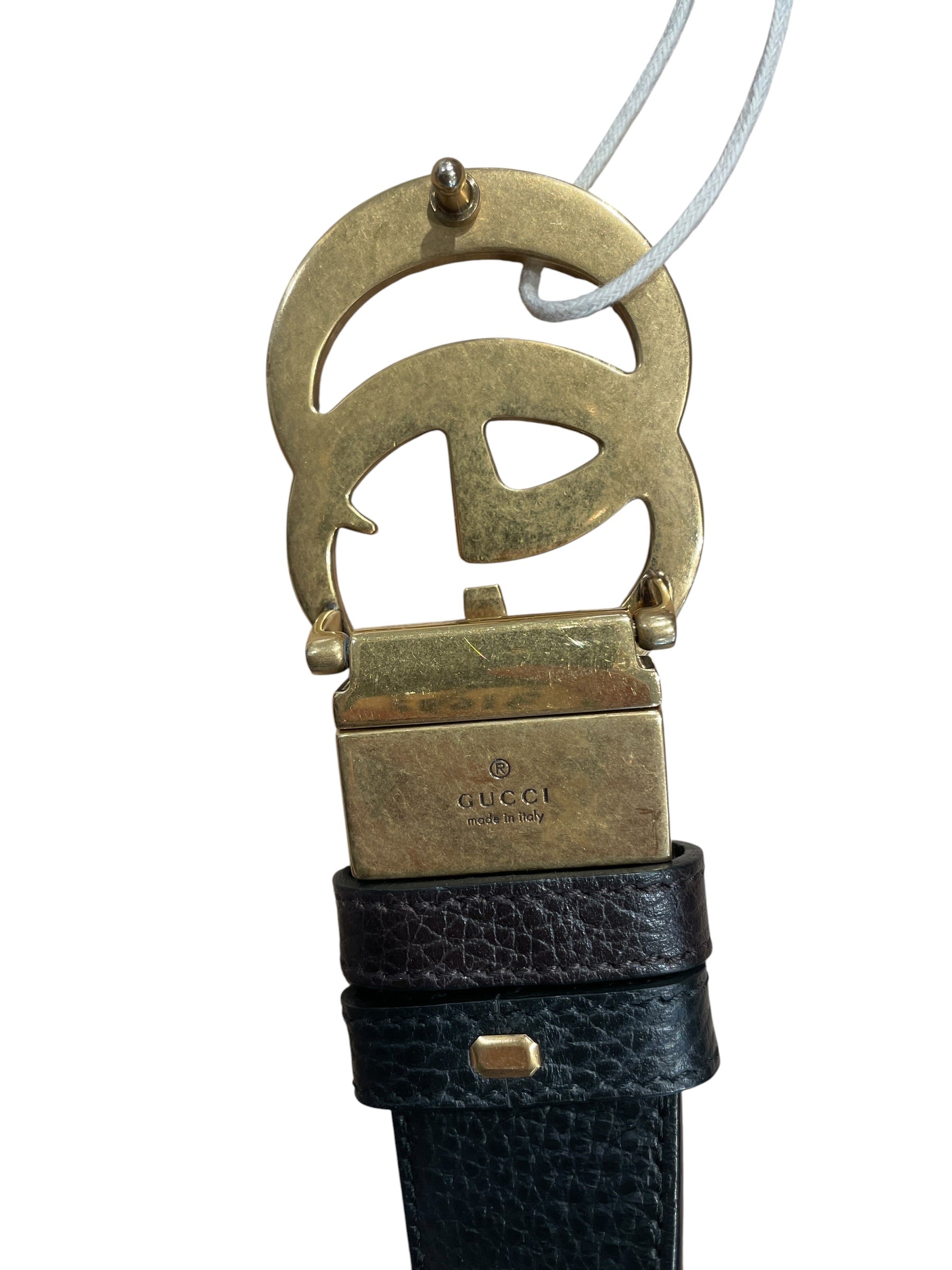 GUCCI/Belt/Leather/BLK/M's/3M3G448 view 2