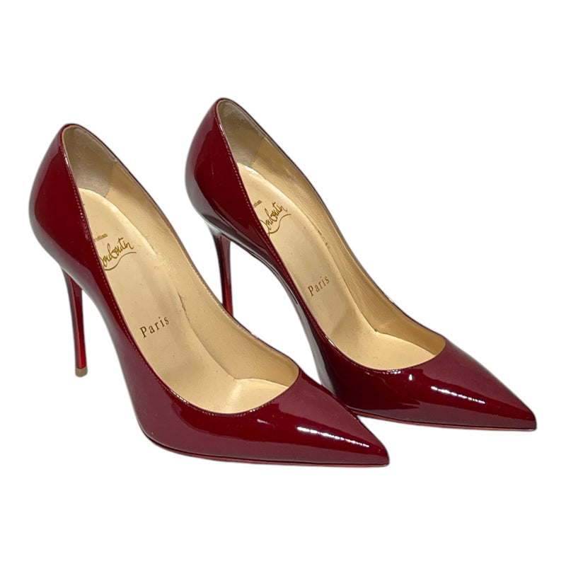 Christian Louboutin/Heels/EU 36/Leather/BLK/Patent SO KATE 120