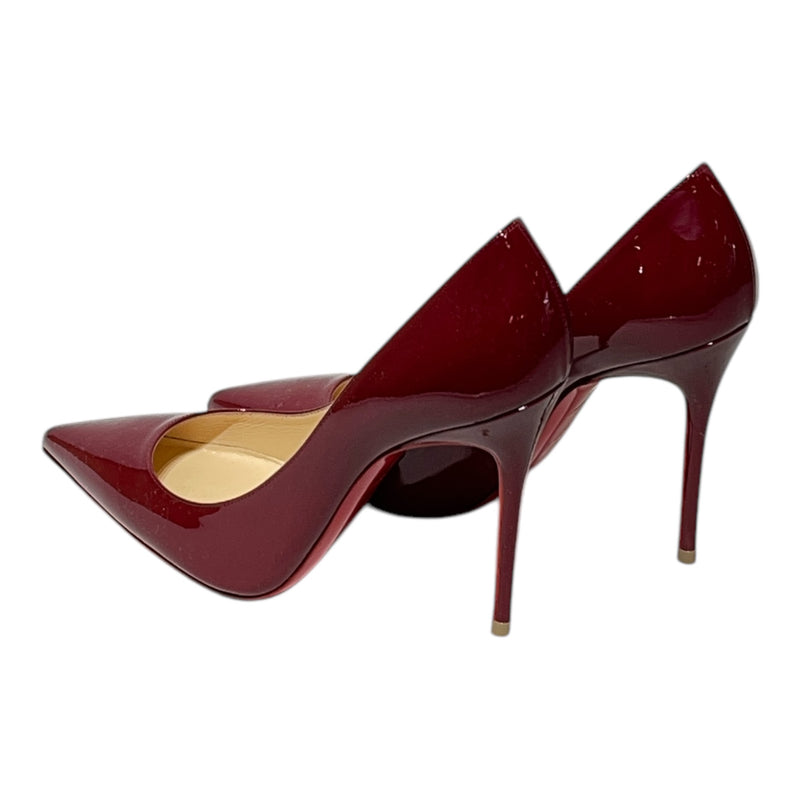 Christian Louboutin/Heels/EU 36/Leather/BLK/Patent SO KATE 120