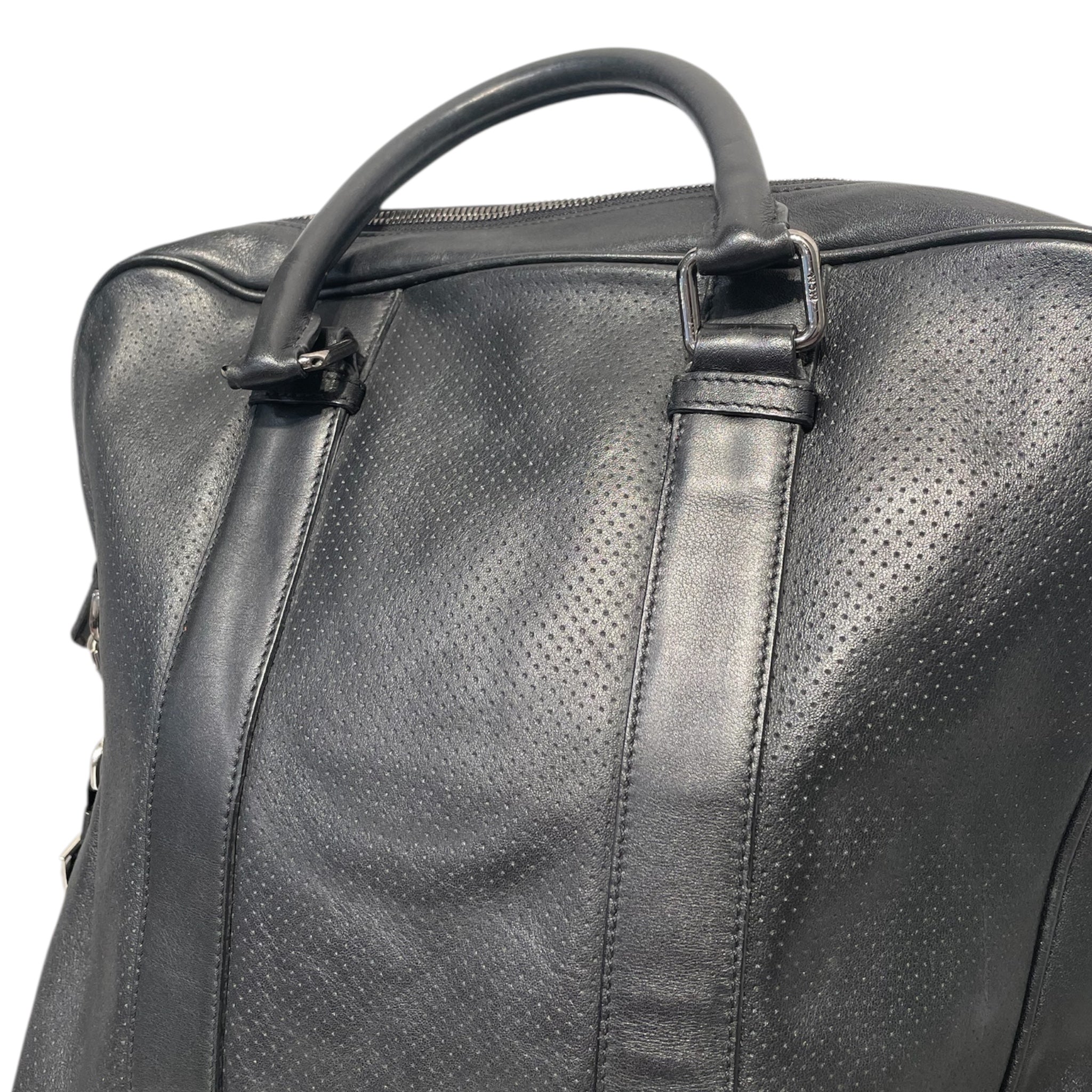 MCM/Briefcase/Leather/BLK/ view 6