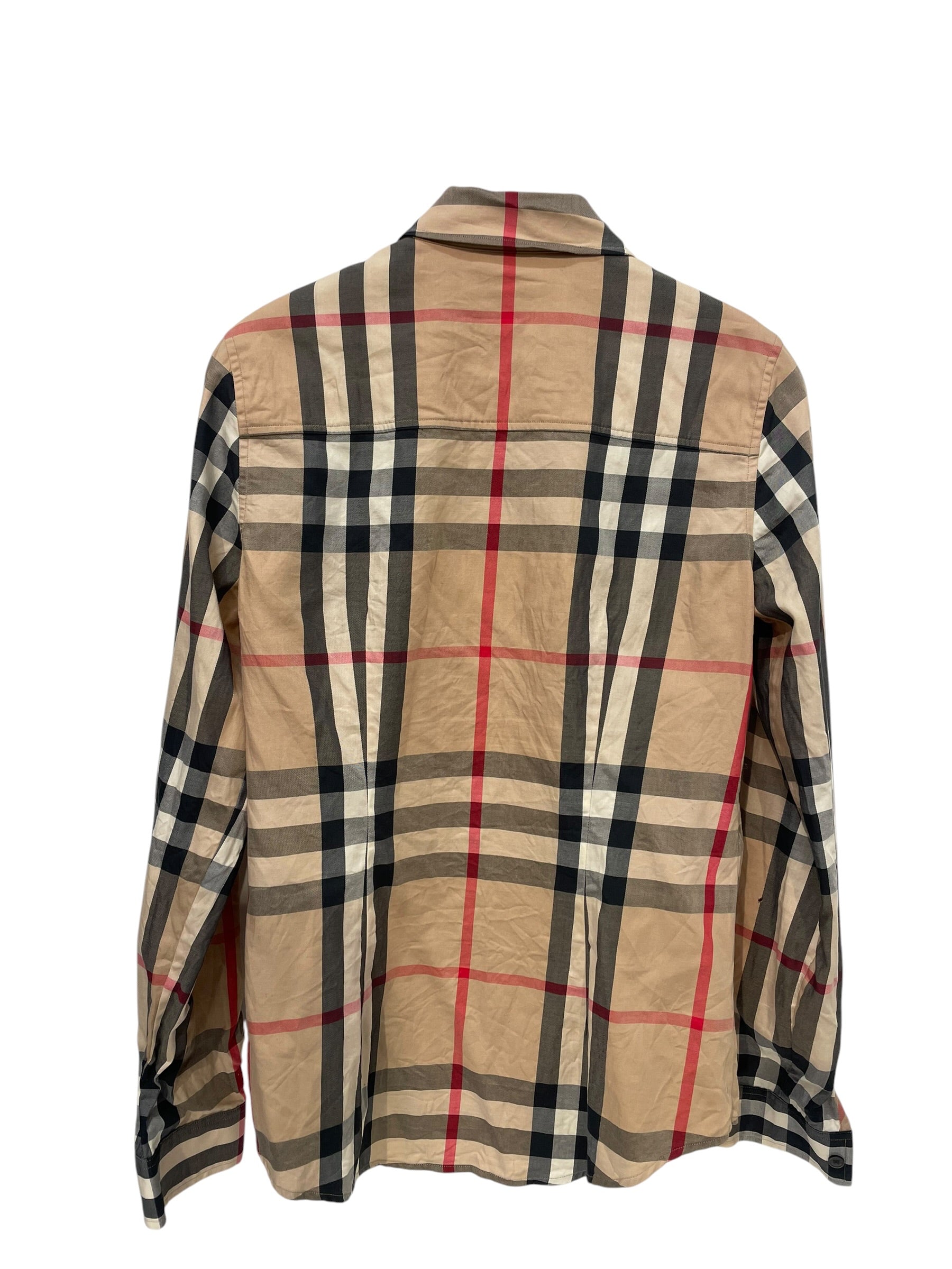BURBERRY BRIT/Shirt/XS/Plaid/Cotton/MLT/Check Button Up view 2