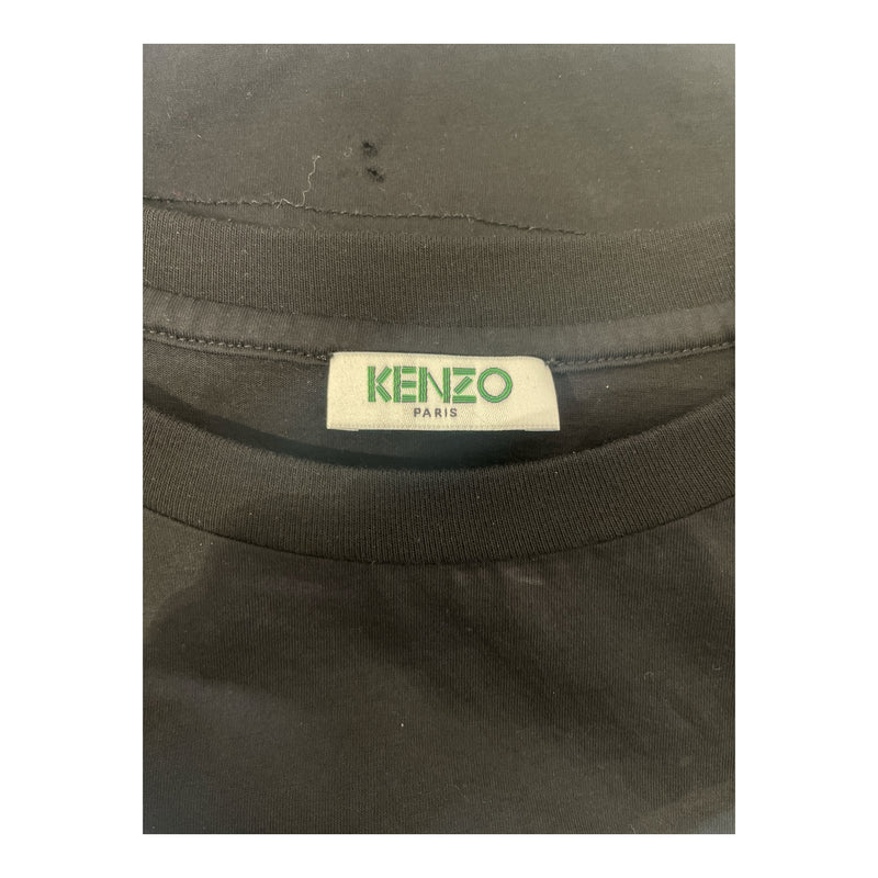 KENZO/T-Shirt/S/Cotton/BLK/MULTI COLORED T-SHIRT
