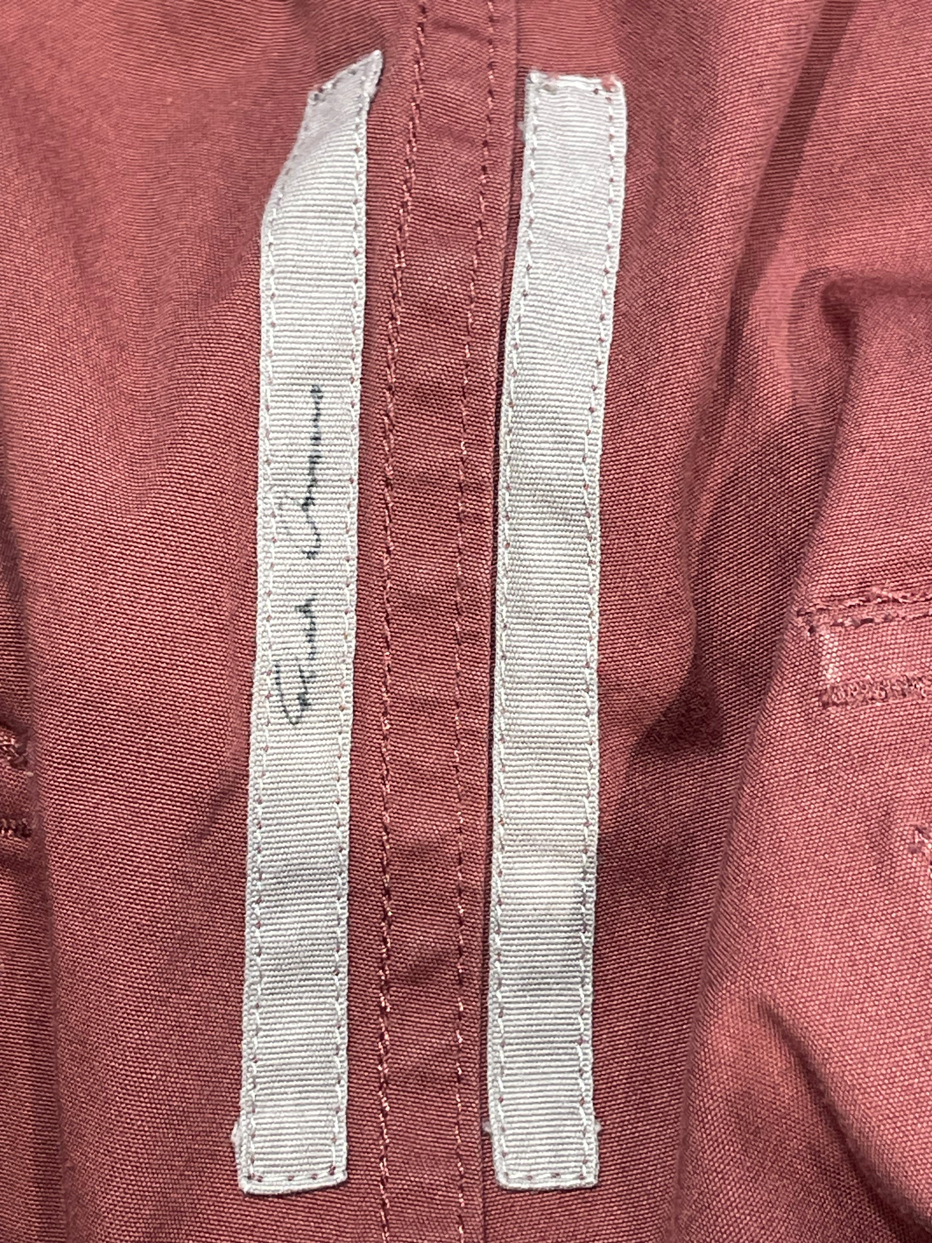 Rick Owens/Straight Pants/40/Cotton/RED/rosewood bella pants view 3