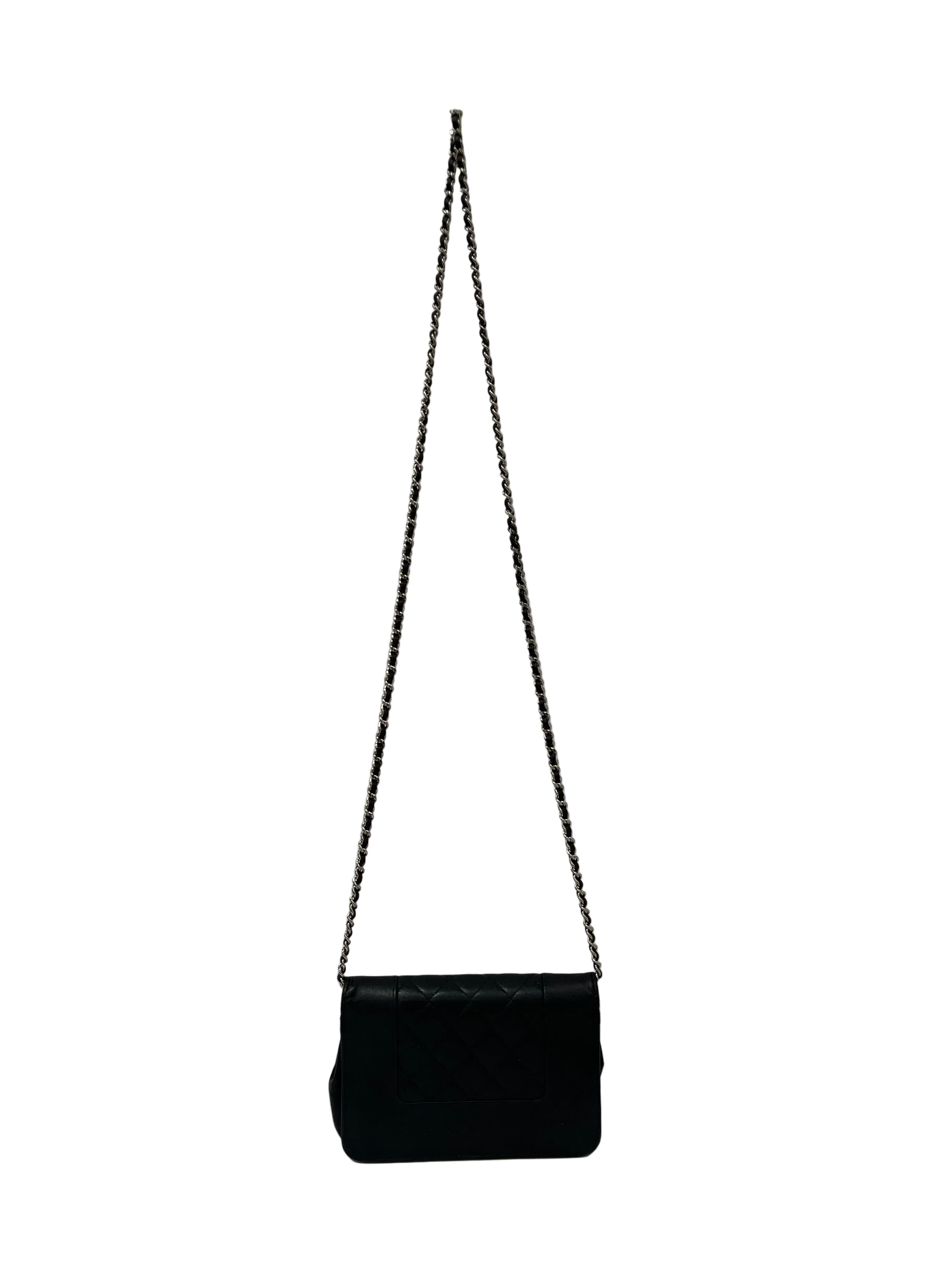 CHANEL/Bag/Leather/BLK/MADEMOISELLE WALLET 23924993 view 2