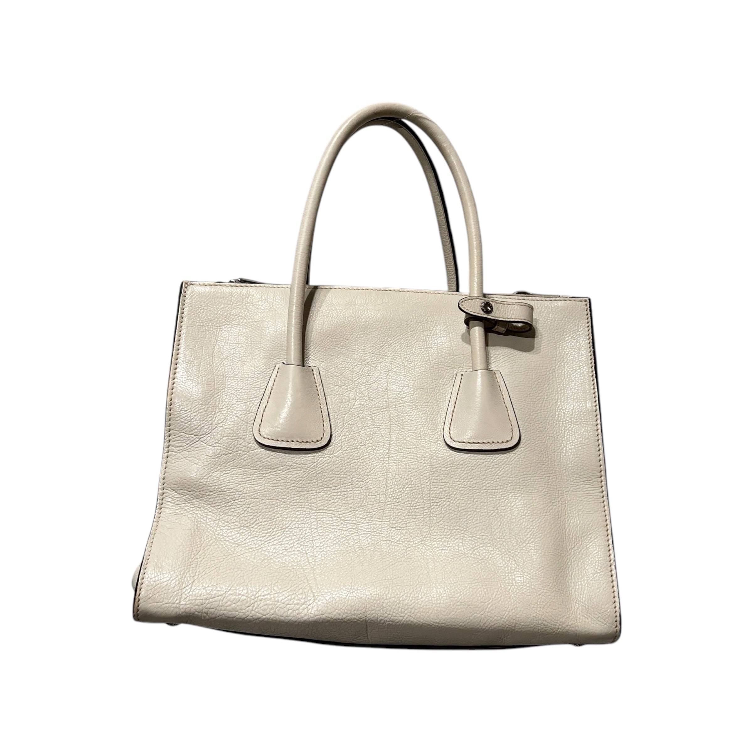 PRADA/Bag/Leather/WHT/VITELLO DAINO BAG view 2