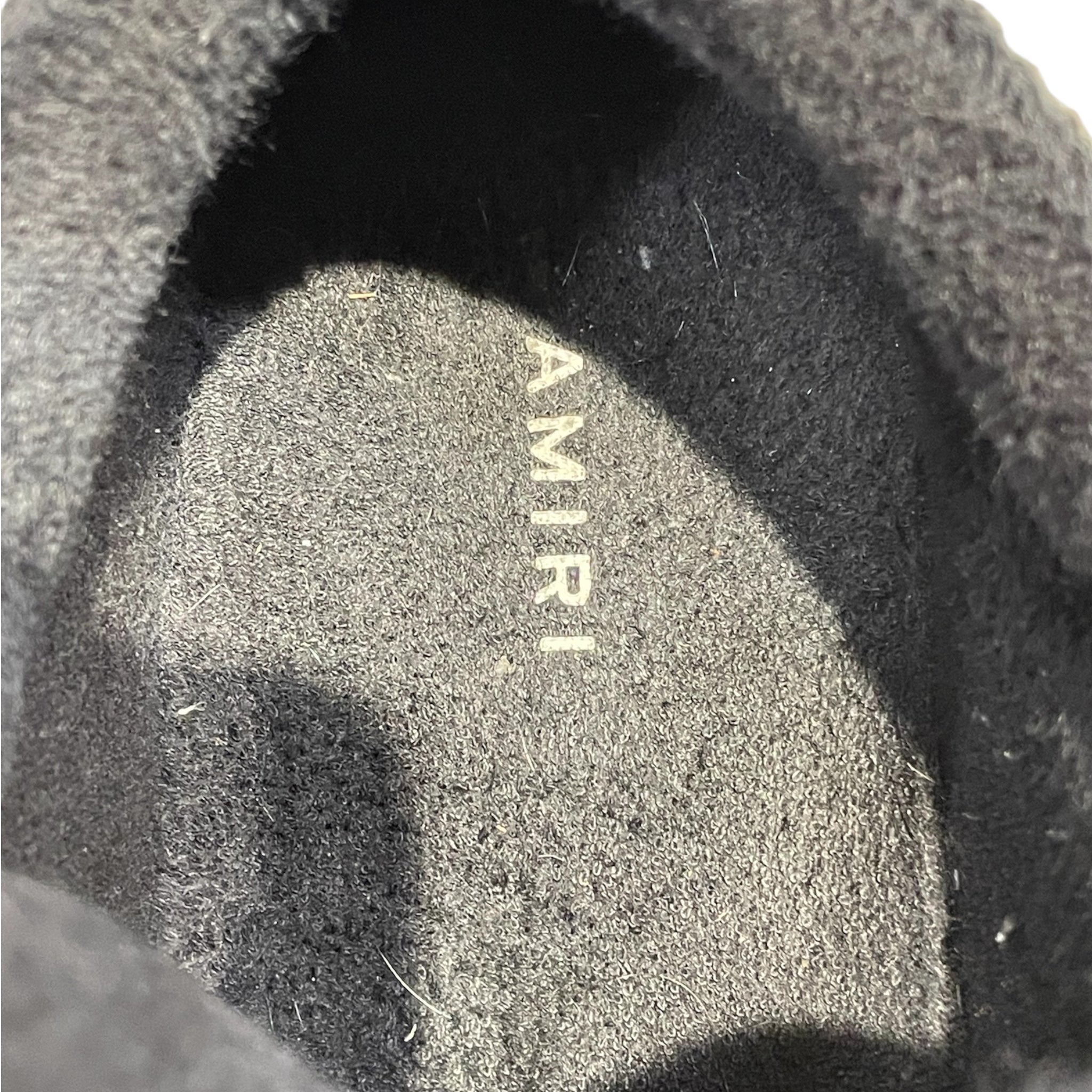 AMIRI/Low-Sneakers/US 8/WHT/U-Tip/stars on the toe view 3