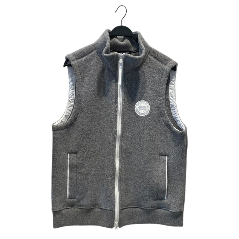 CANADA GOOSE/Fleece Vest/XL/Wool/GRY/