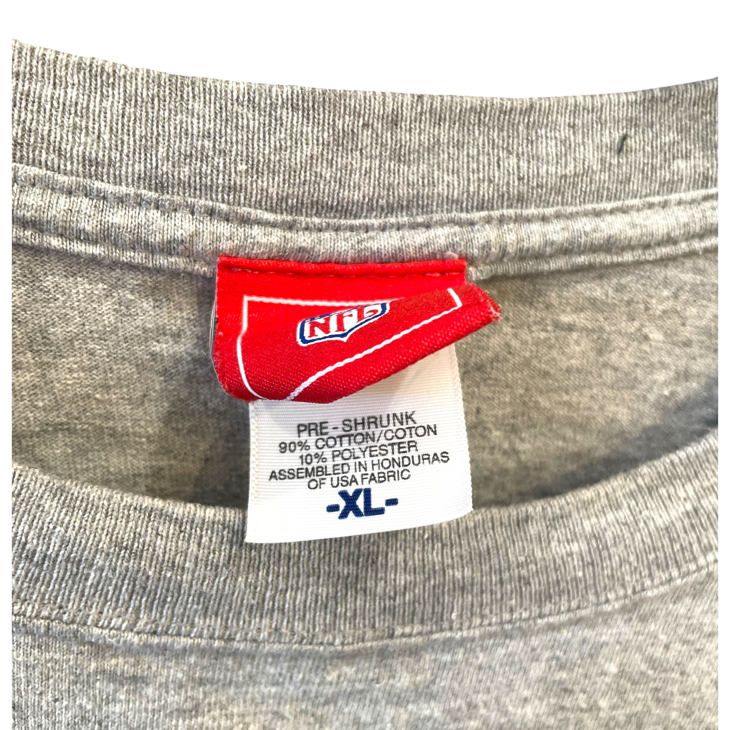 NFL/T-Shirt/XL/Cotton/GRY/Graphic/Rolling Stones Super Bowl XL view 3