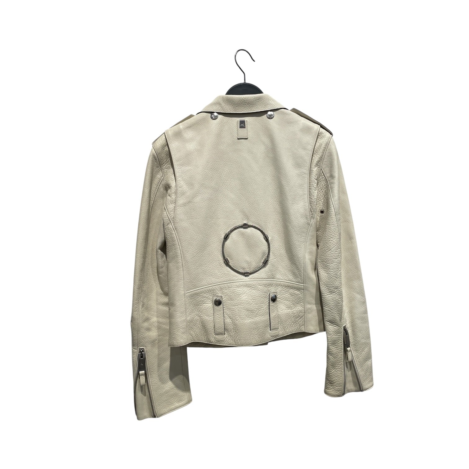 1017 ALYX 9SM(ALYX)/Leather Jkt/S/Leather/CRM/leather biker view 2