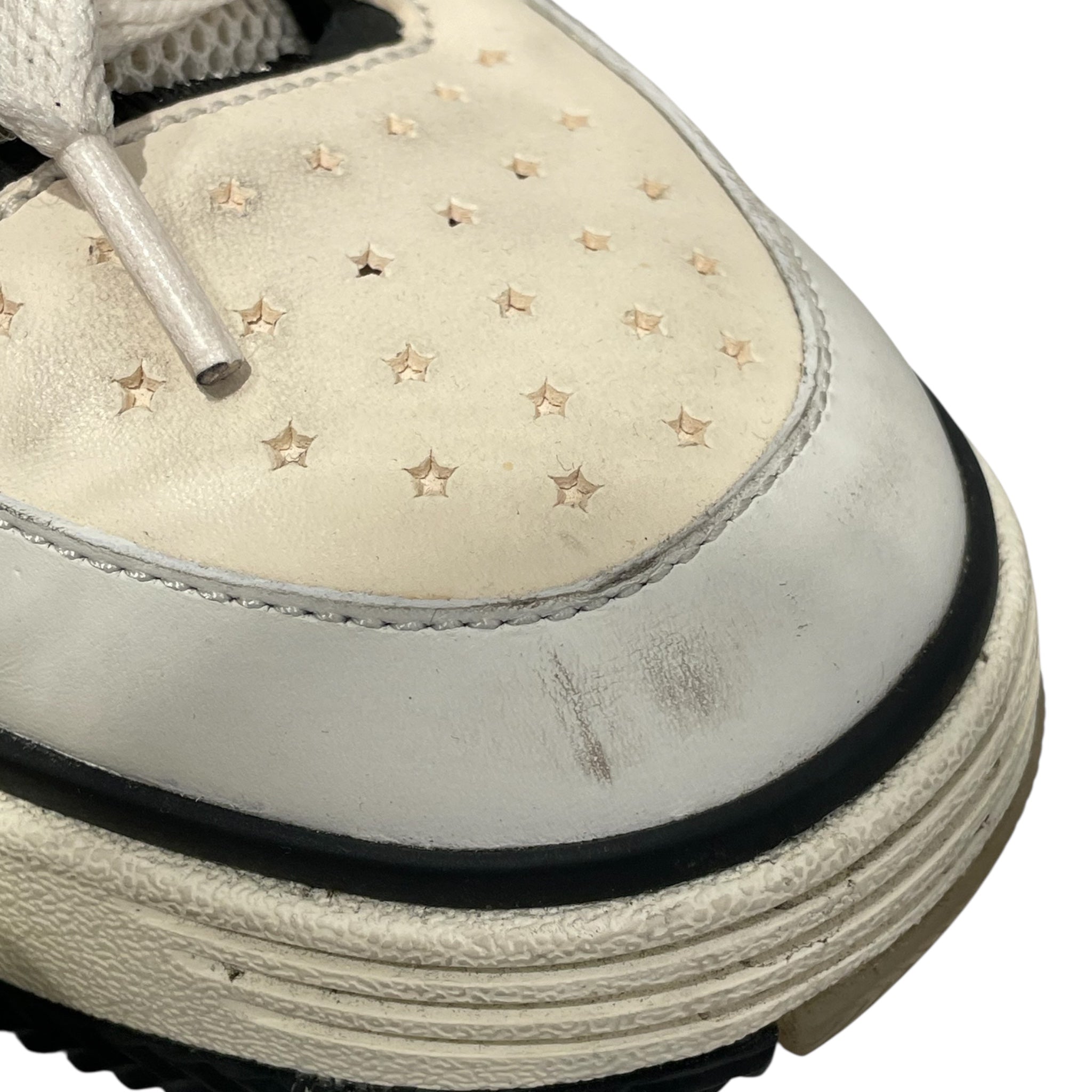 AMIRI/Low-Sneakers/US 8/WHT/U-Tip/stars on the toe view 4