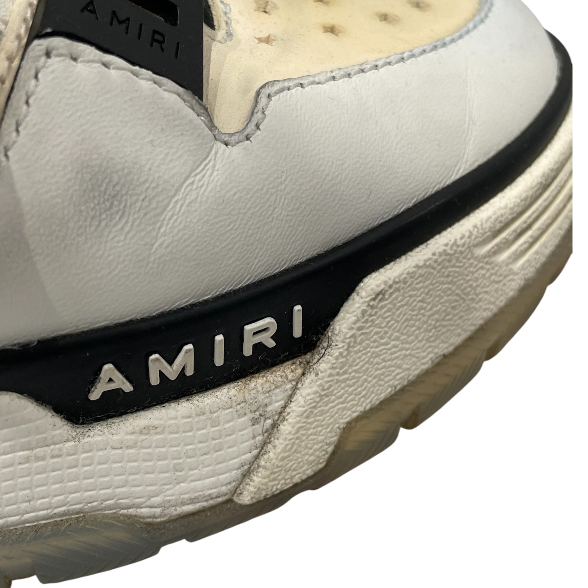 AMIRI/Low-Sneakers/US 8/WHT/U-Tip/stars on the toe view 6