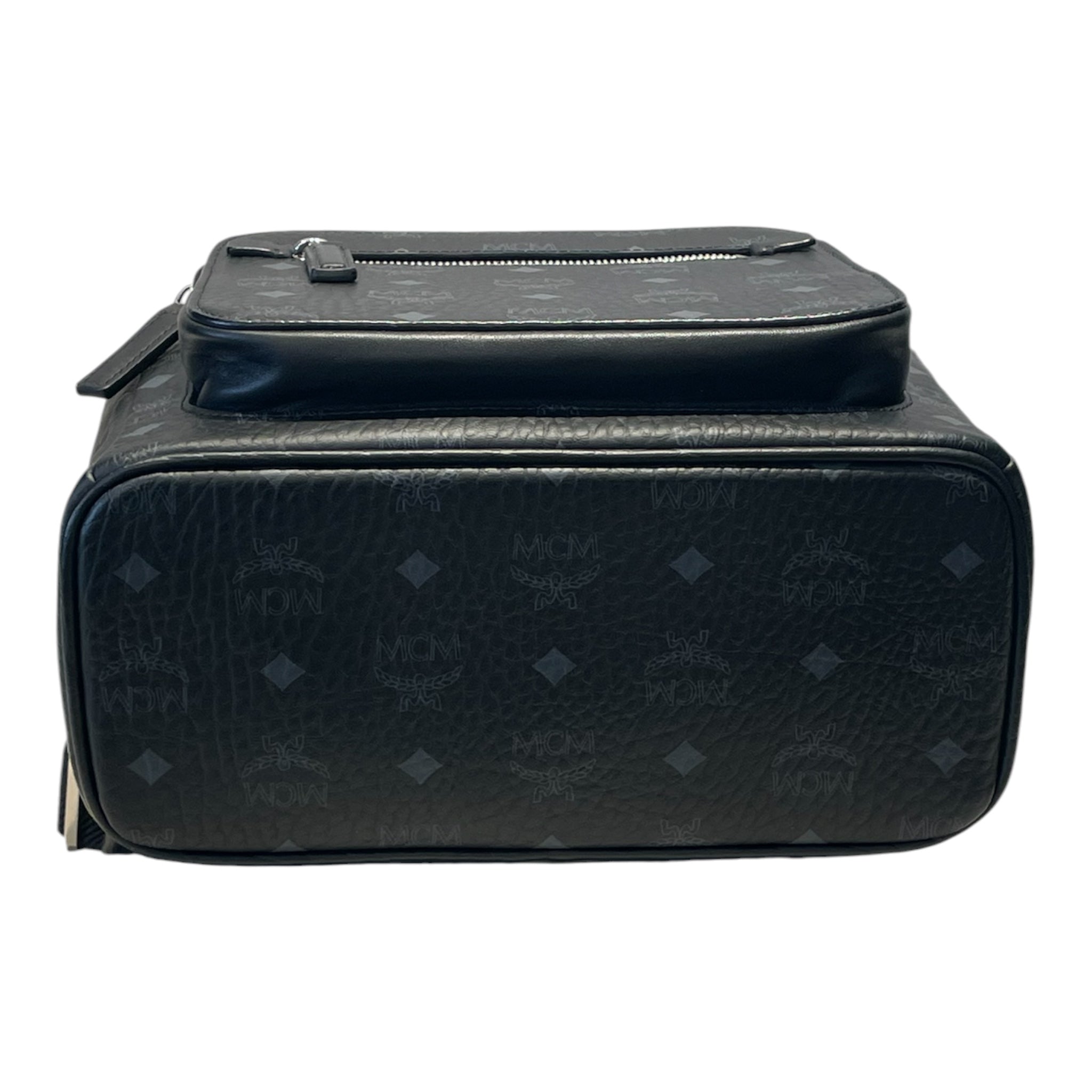 MCM/Backpack/Leather/BLK/VISETOS CANVAS view 3